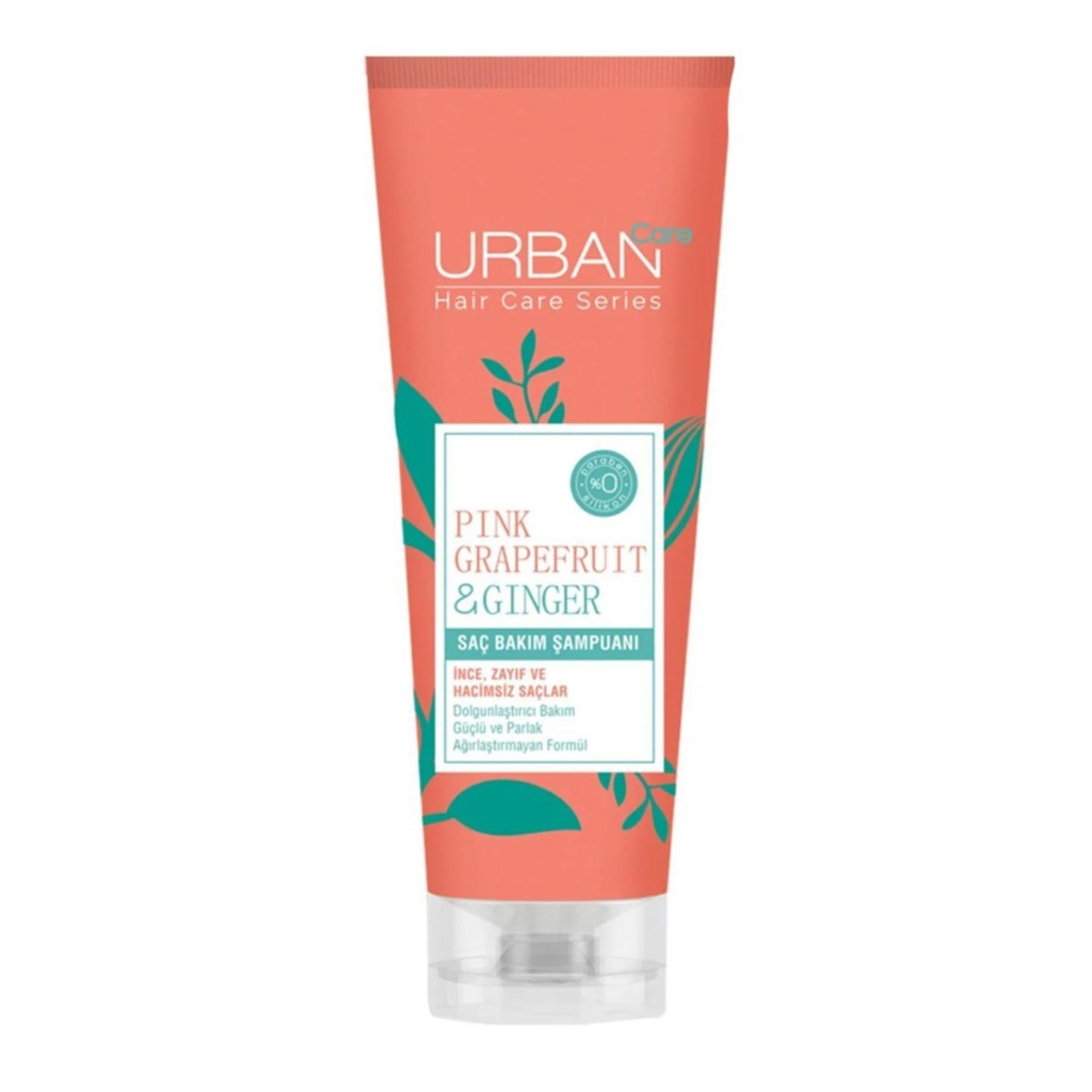 Urban Care Şampuan Pembe Greyfurt & Zencefil İnce,Zayıf ve Yıpranmış Saçlar 250 ml