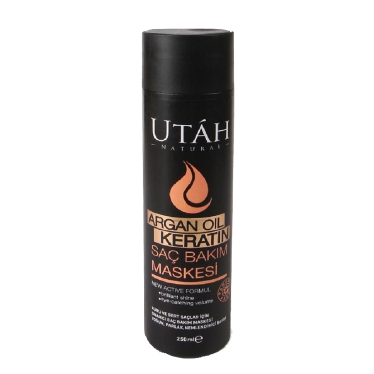 Utah Natural Saç Bakım Maskesi Arganoil Keratin 250 ml