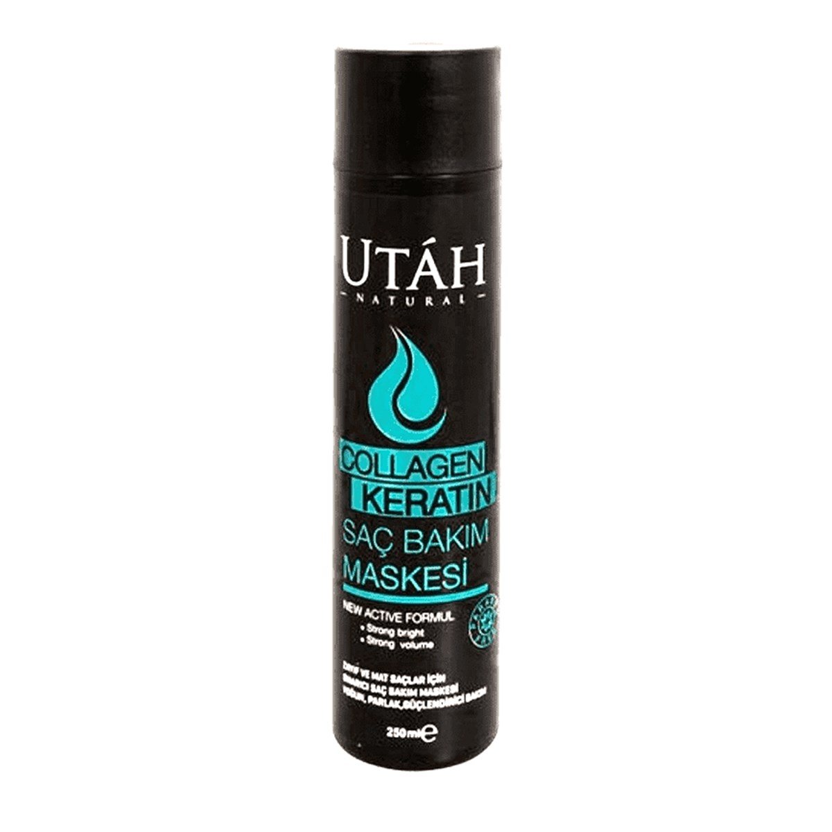 Utah Natural Saç Bakım Maskesi Collagen Keratin 250 ml 
