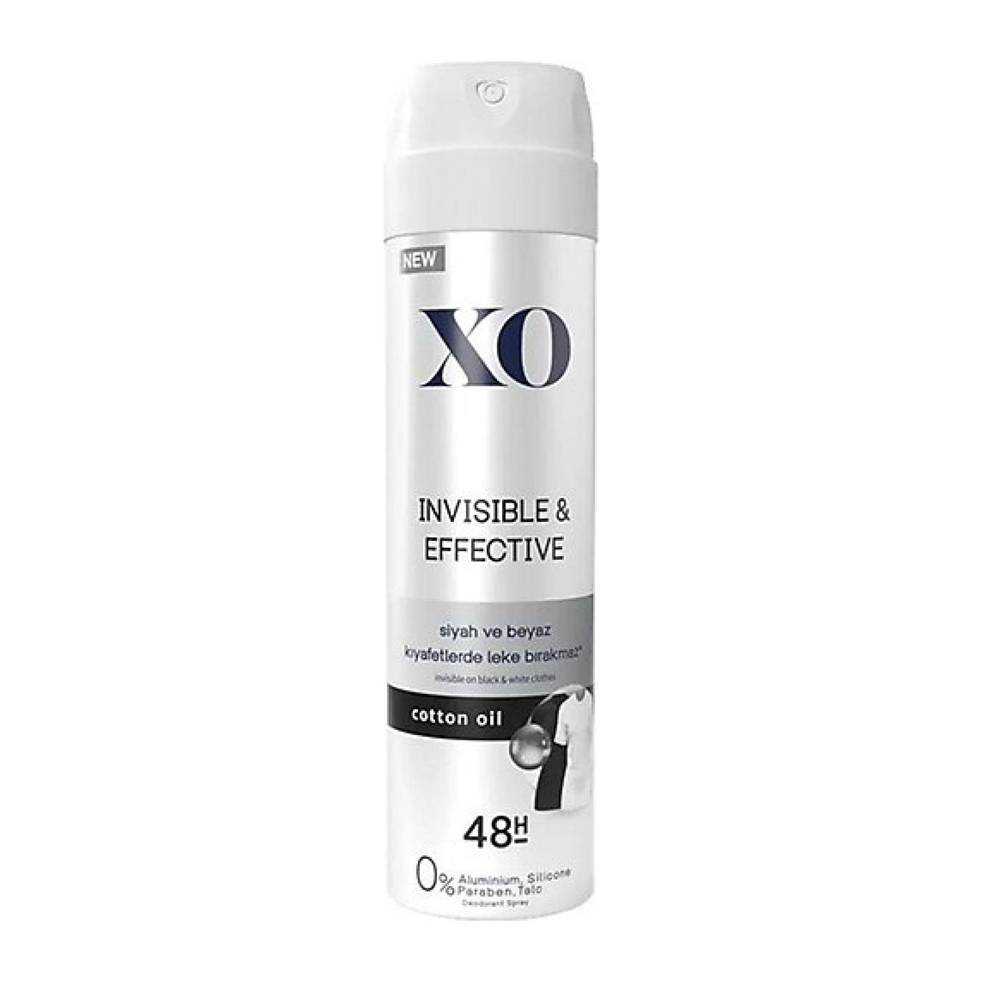 XO Deodorant Kadın Invisible & Effective 150 ml