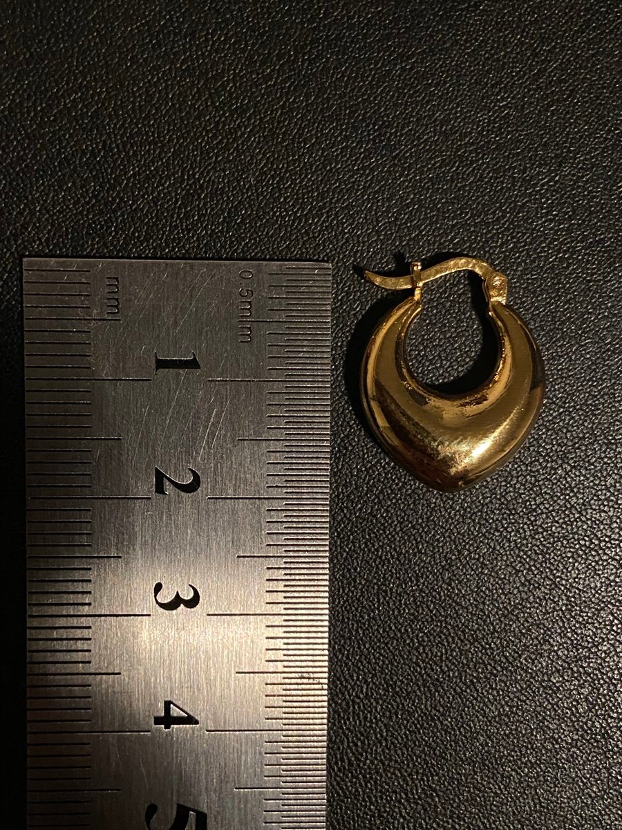 Eve Mini Oval Halka Küpe