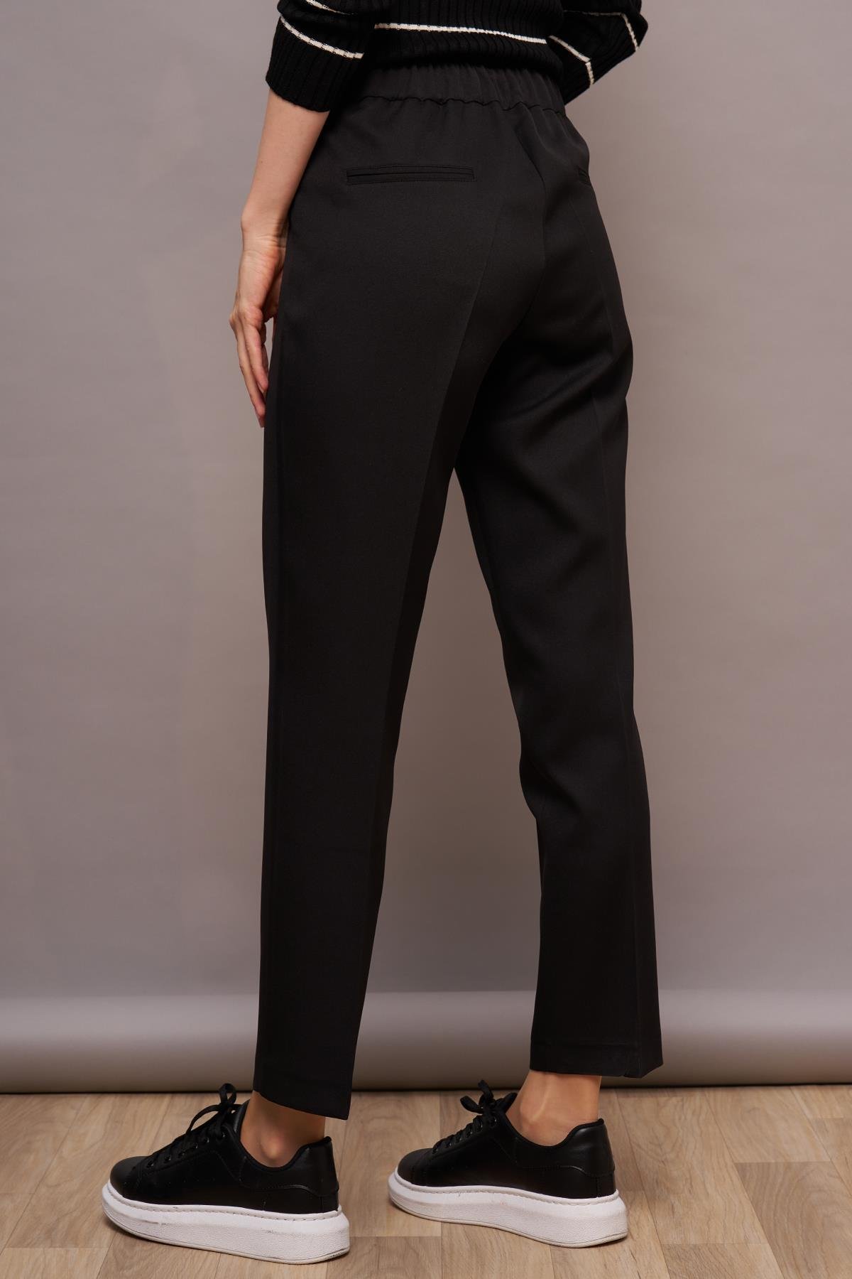 Arka Bel Lastik Detaylı, Pantolon
