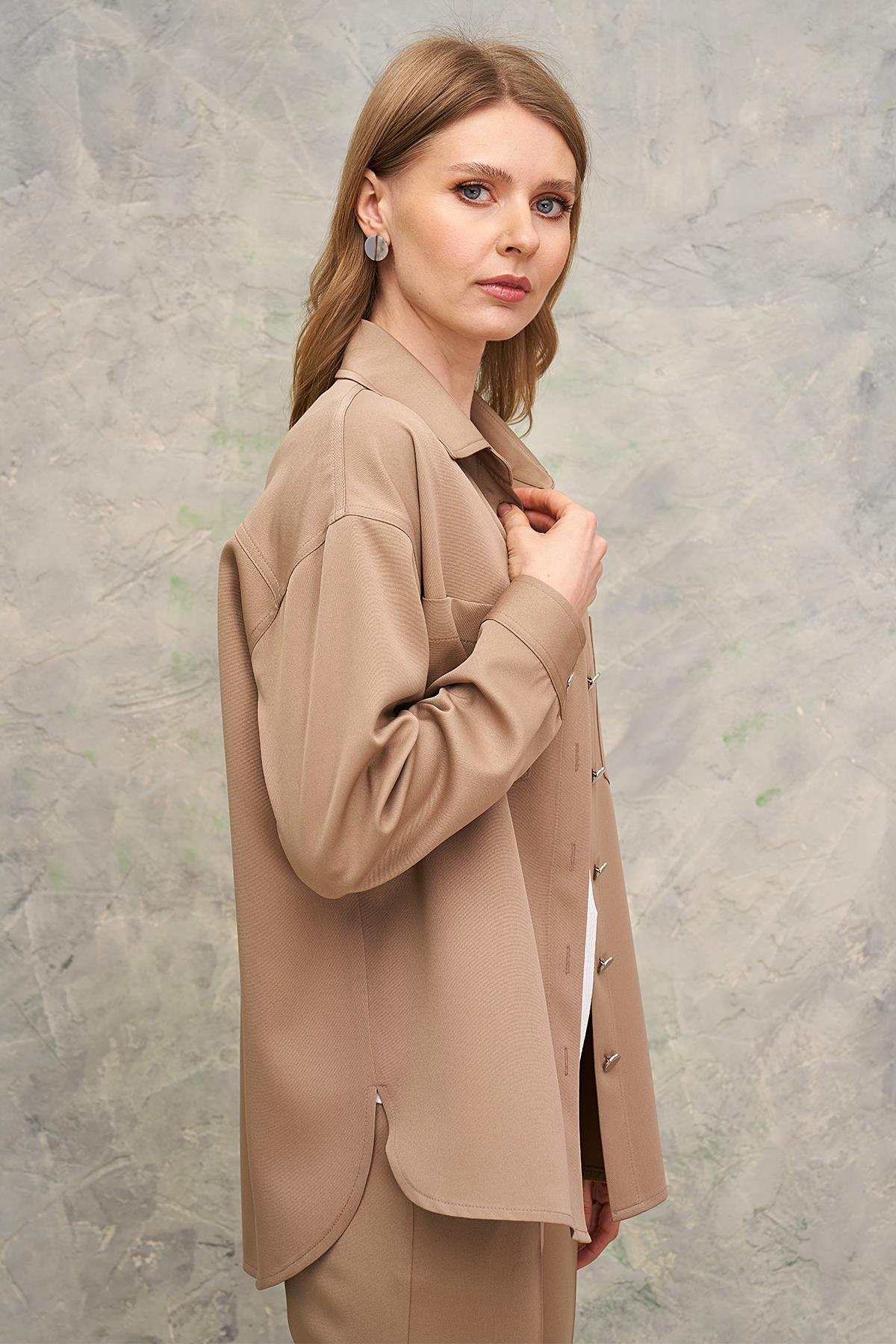 Poo Yaka-Cep Detaylı, Ceket