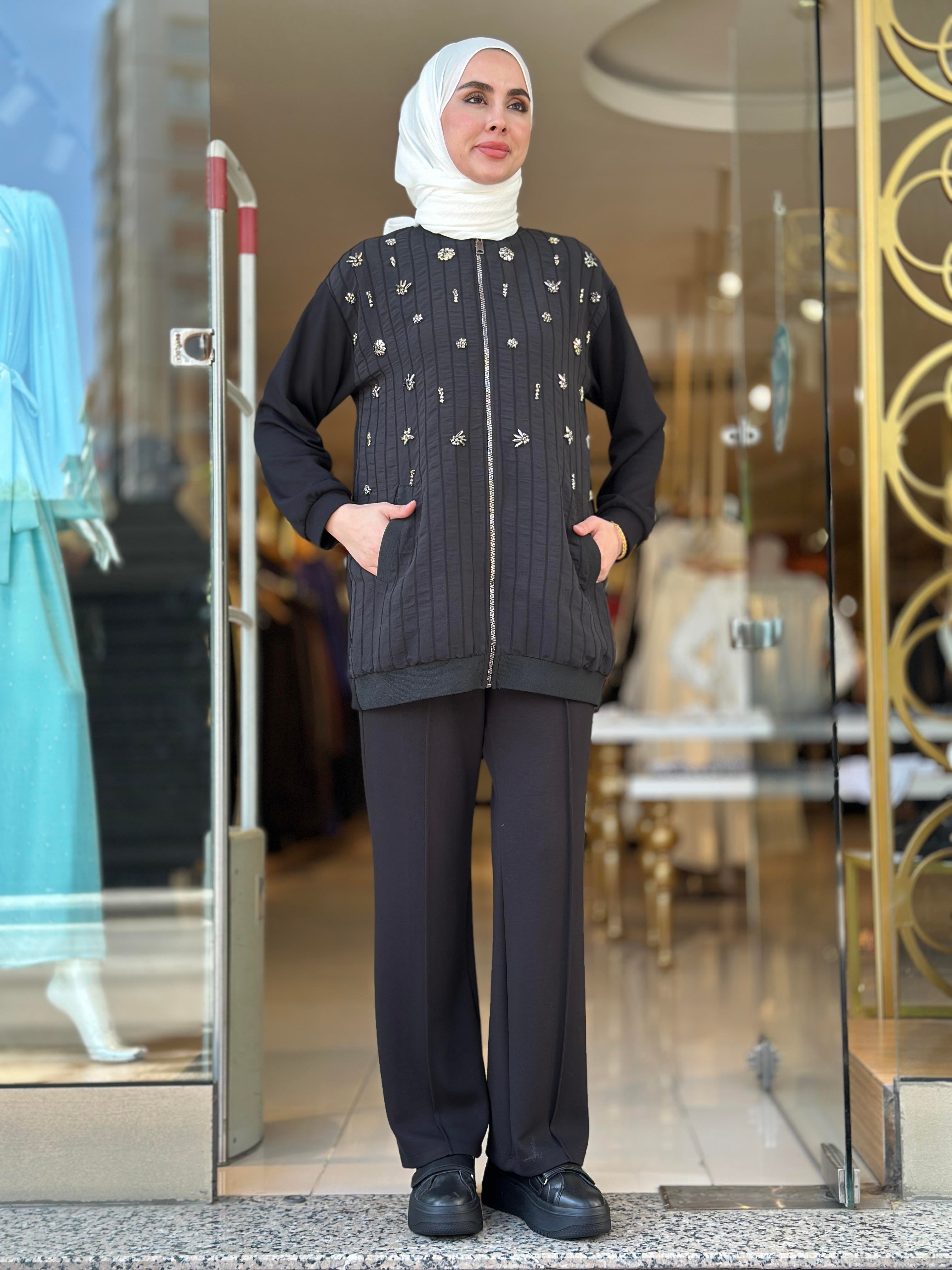 Amora Takım - Siyah 