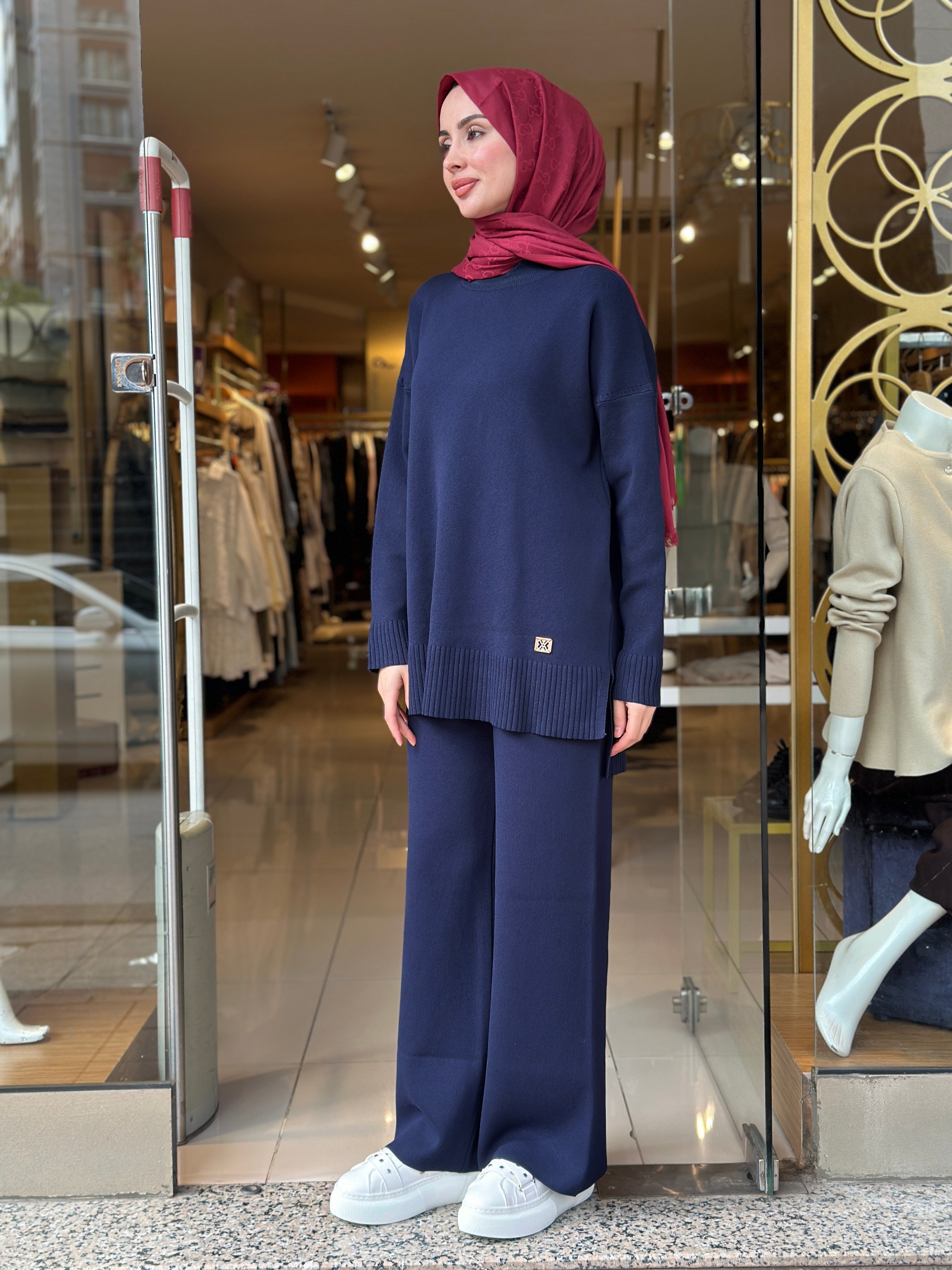 Basic Triko Takım - Lacivert