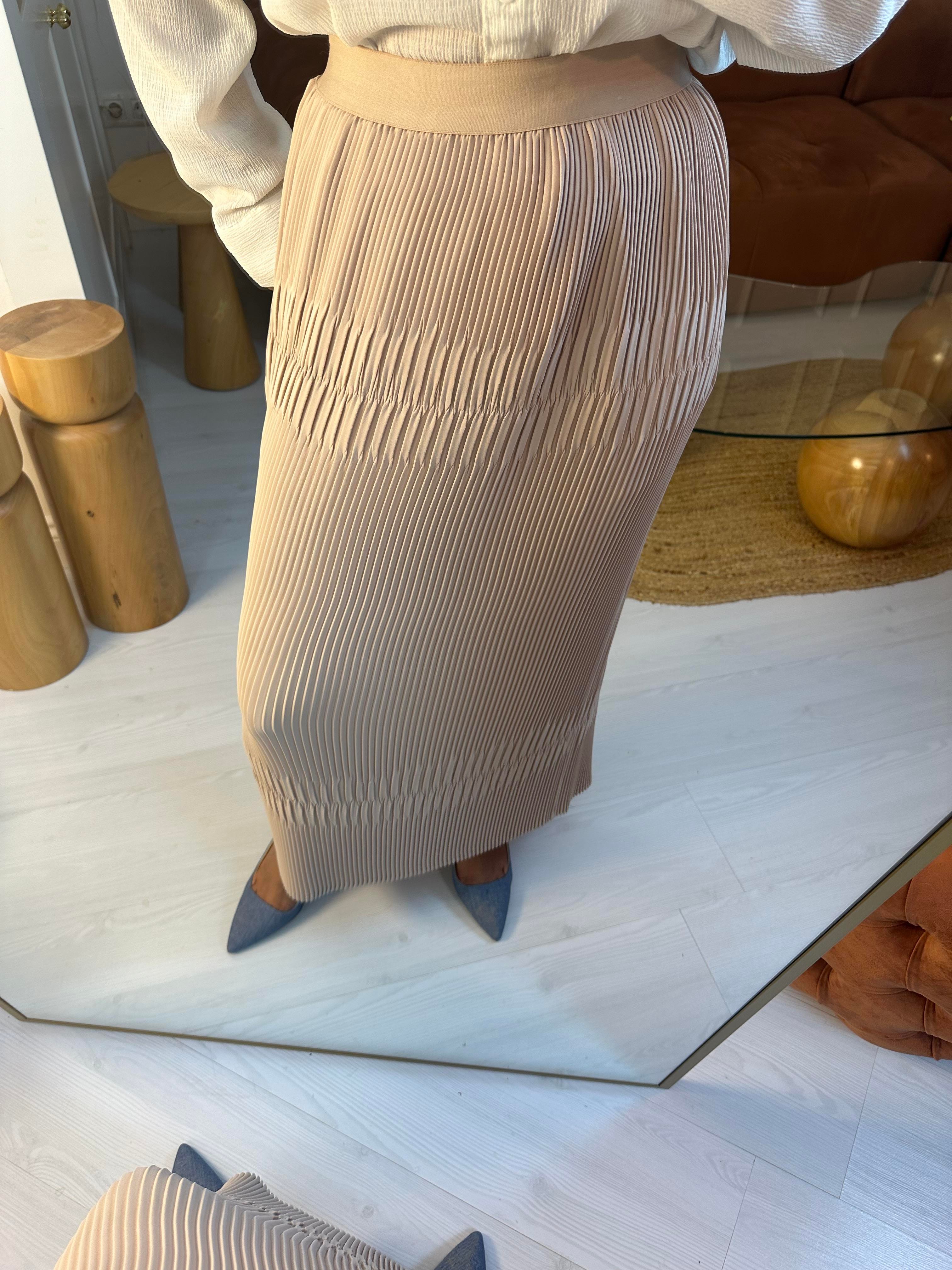 MİSSWHENCE 35901 PİLİSELİ ETEK-Taş