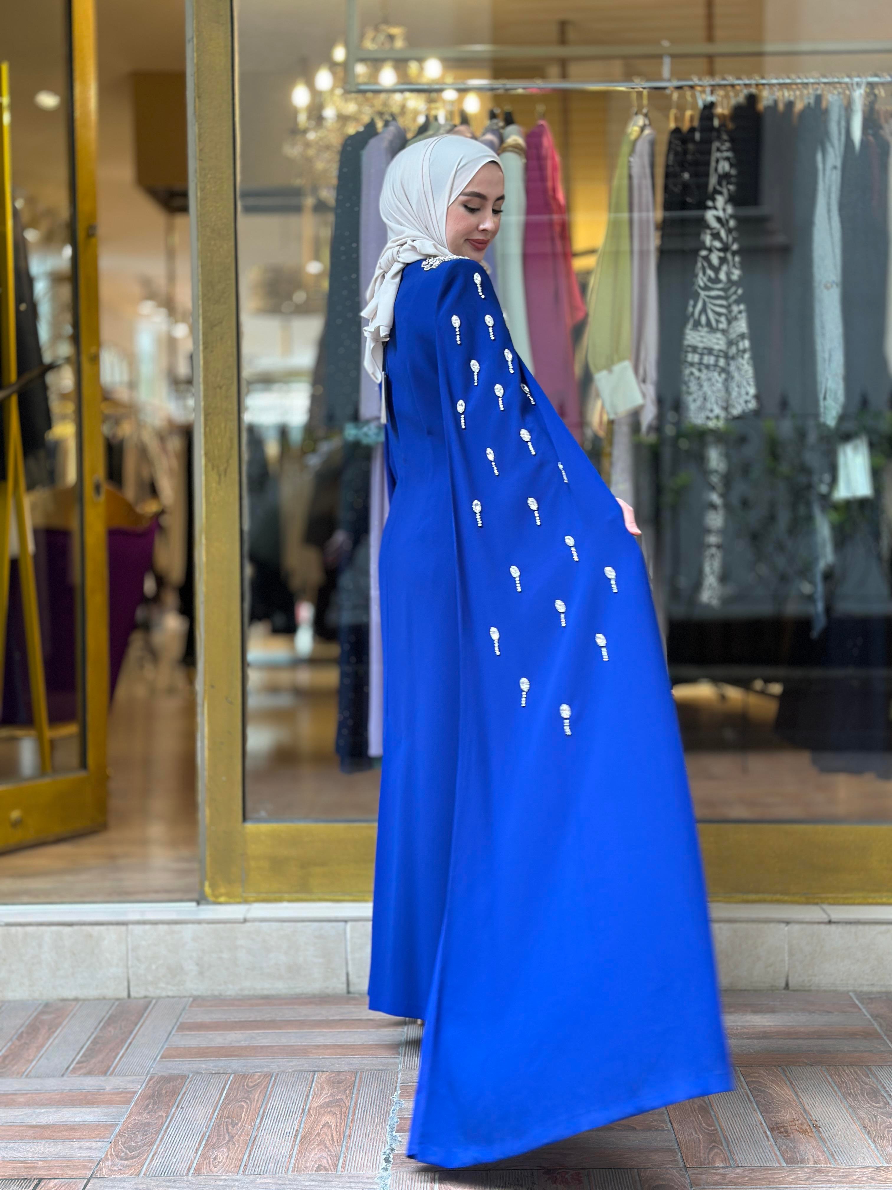 Senna Infınıty Elbise - Gece Mavisi