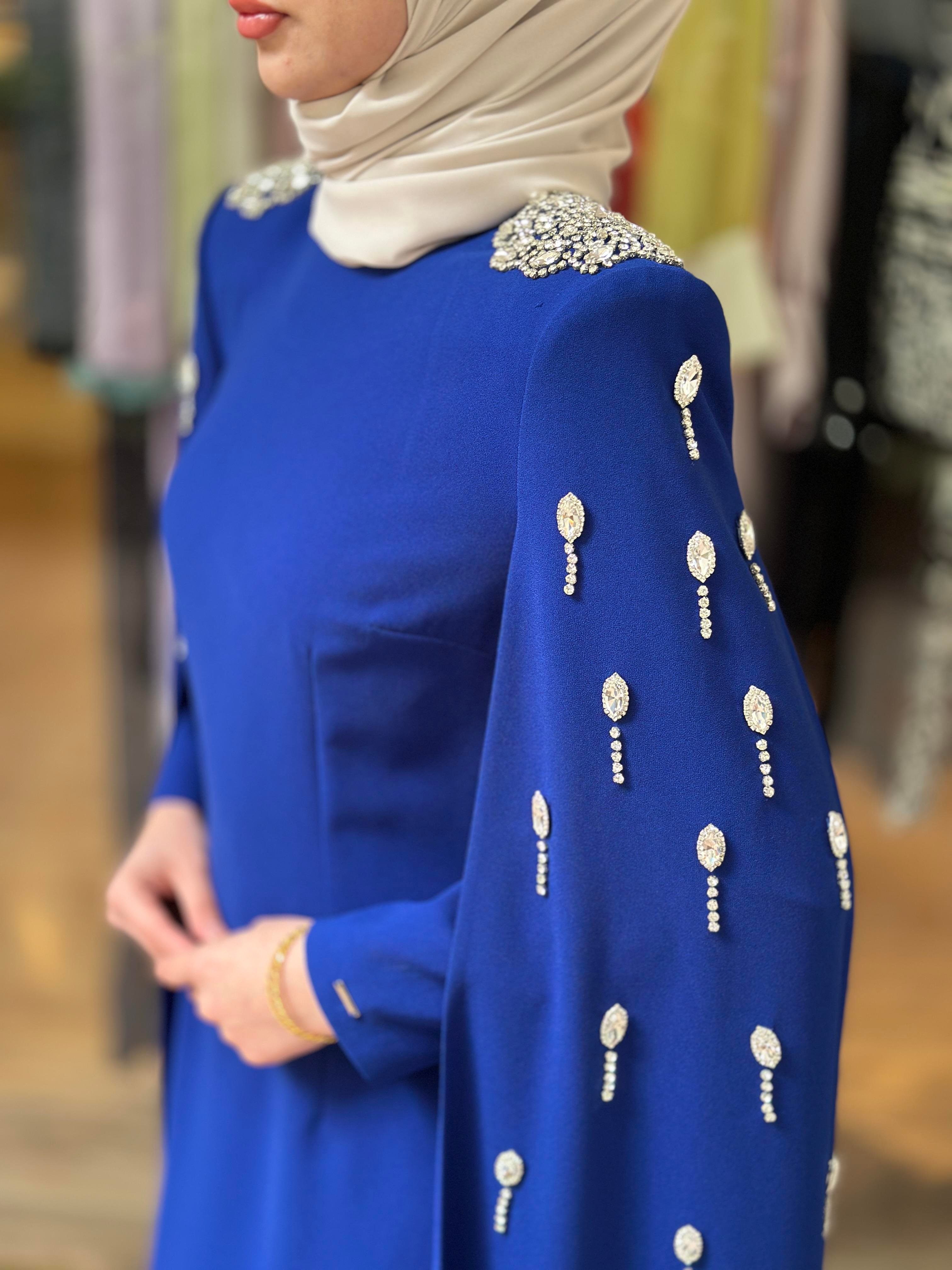 Senna Infınıty Elbise - Gece Mavisi