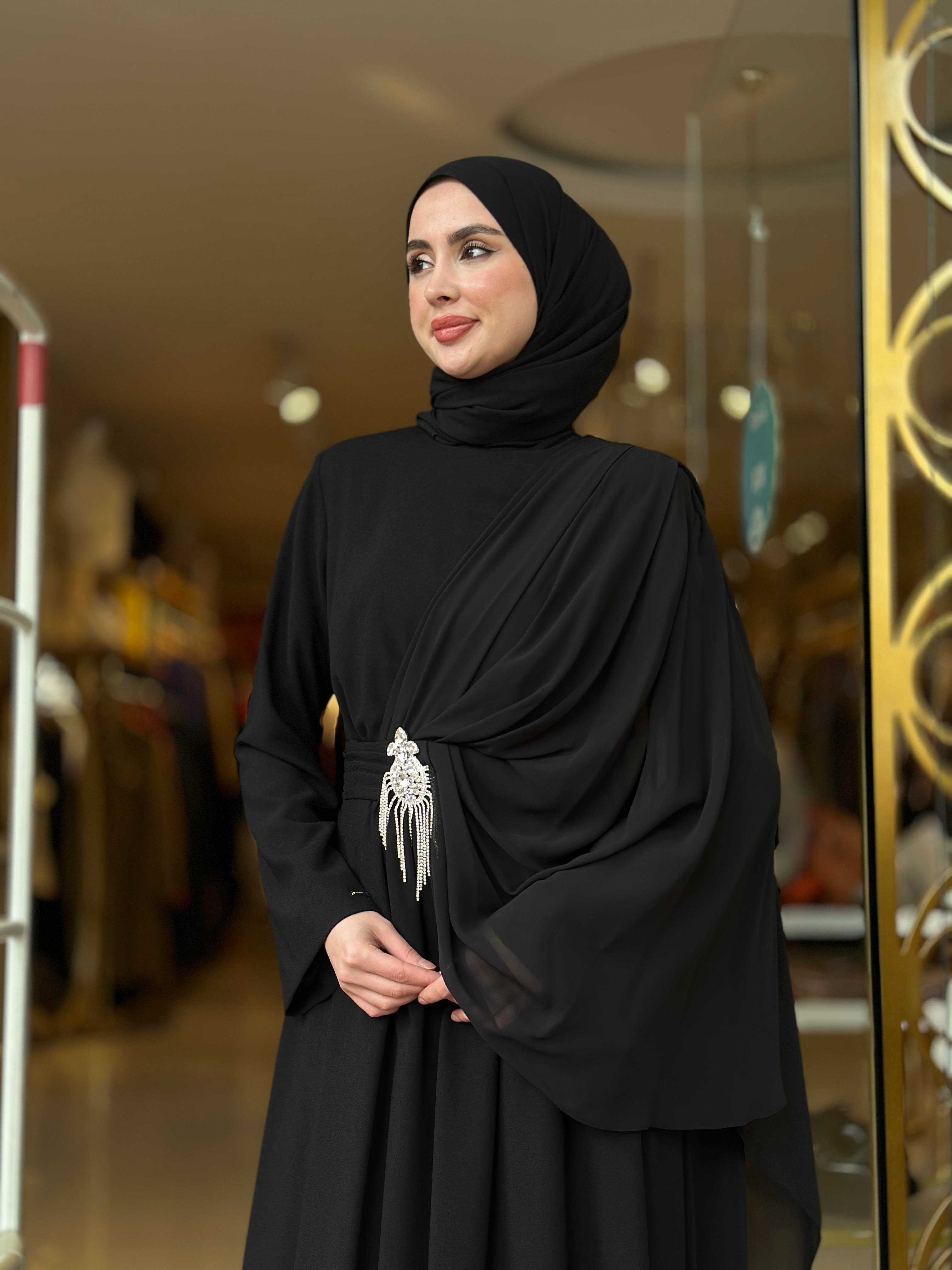 Senna Orient Elbise - Siyah