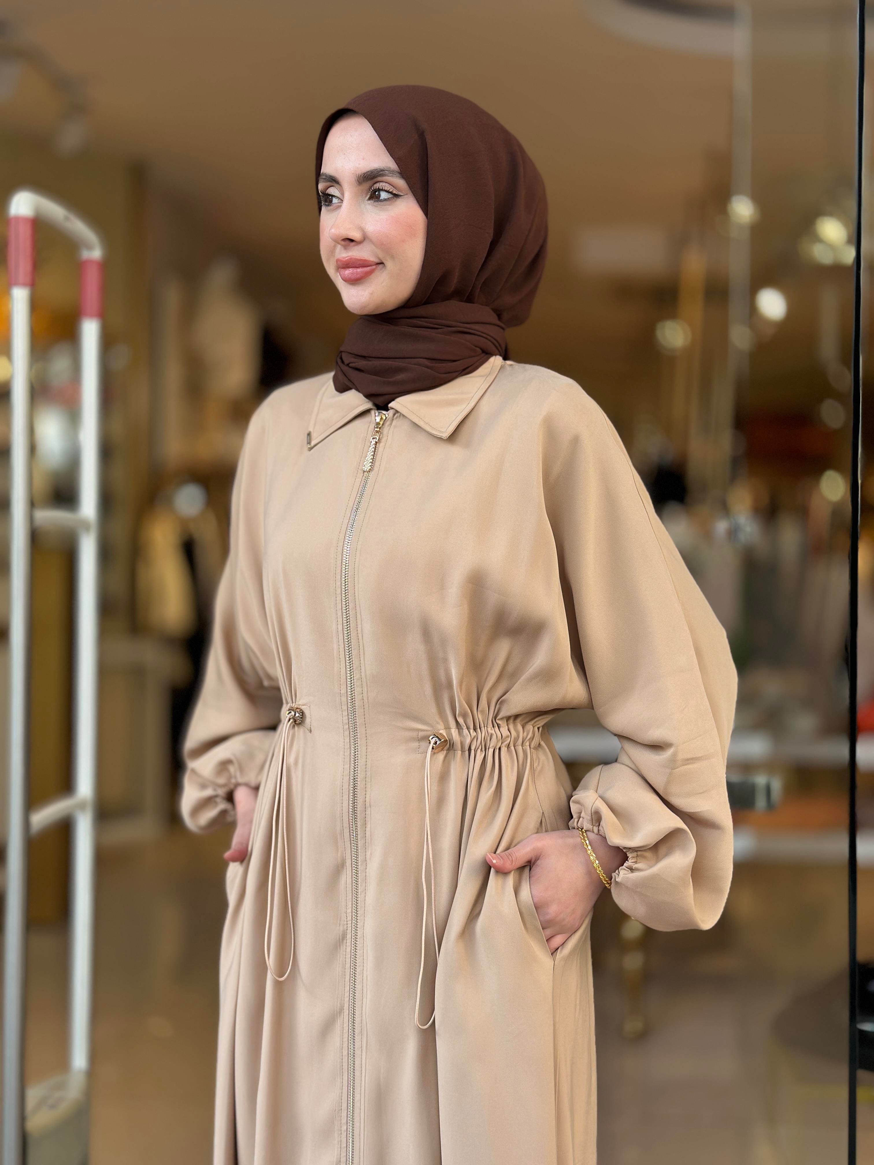 Senna Shon Elbise - Camel 