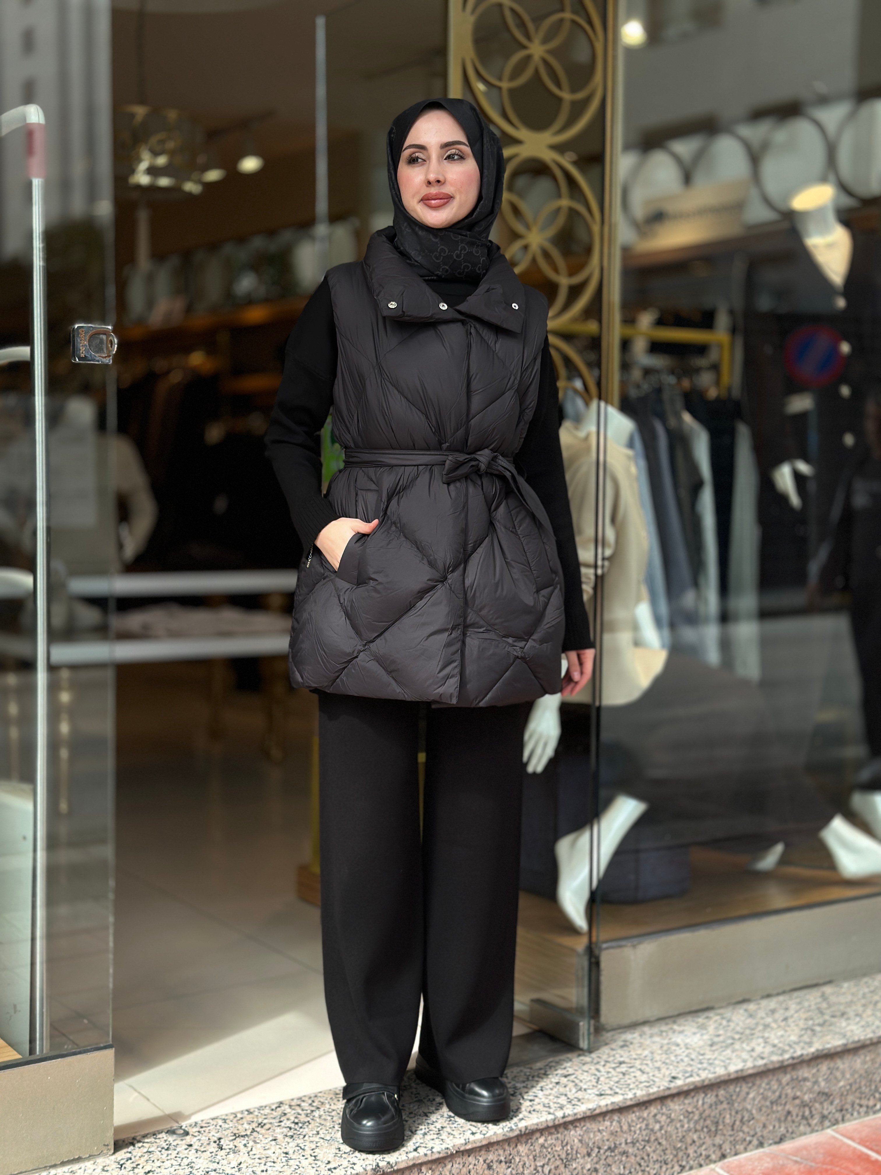 Şişme Yelek - Siyah