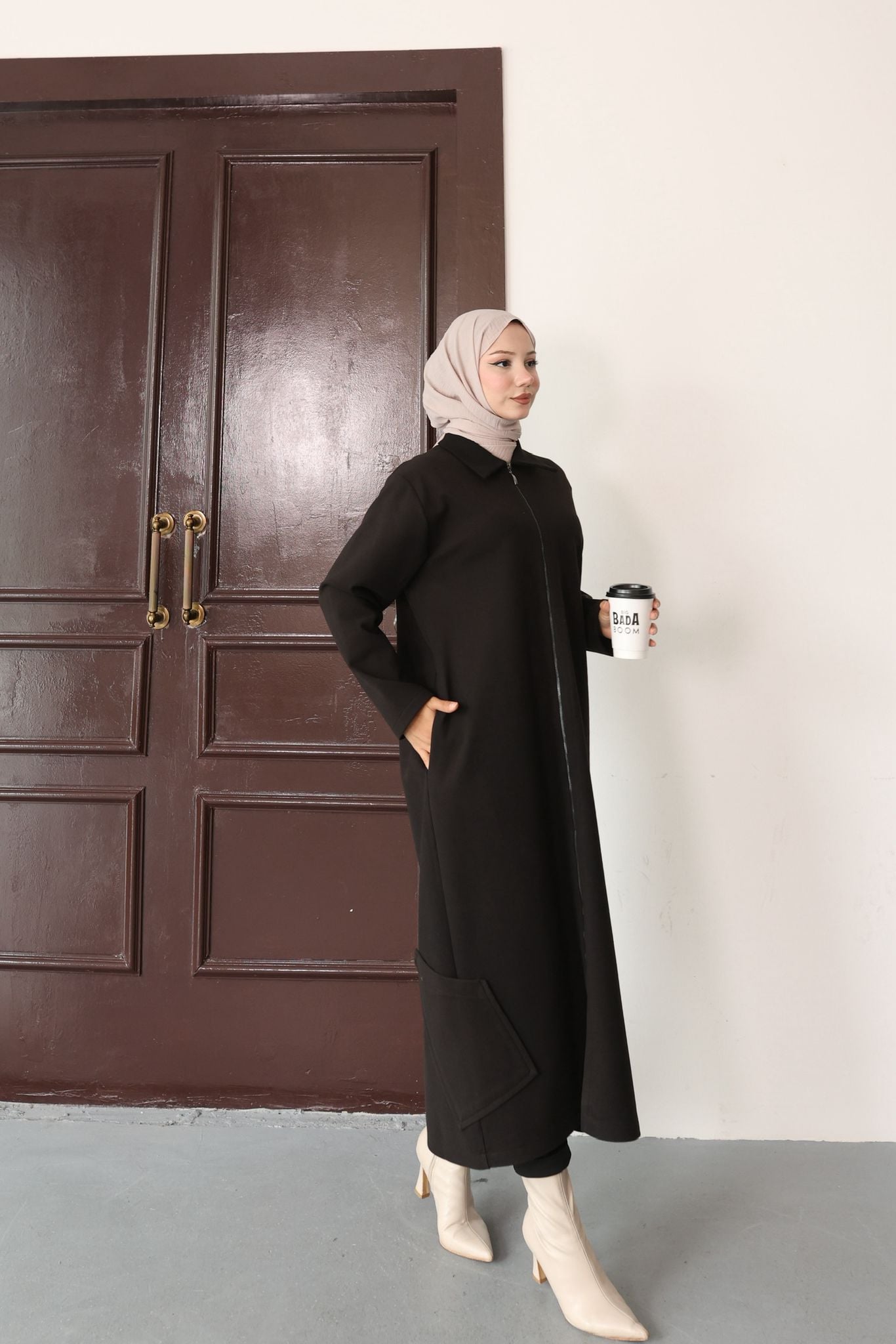 Sista Kış Kap - Siyah
