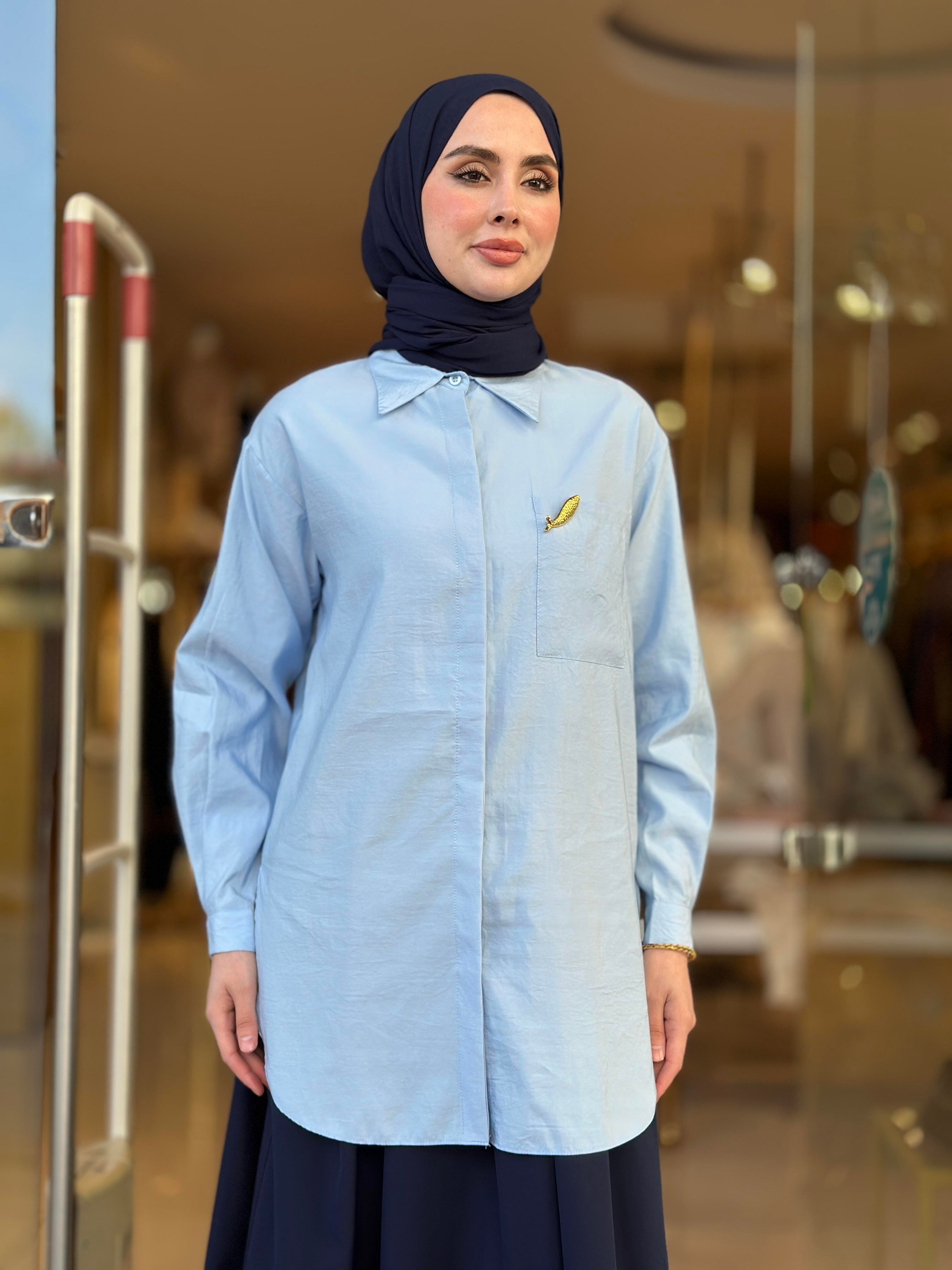 Sunshine Gömlek - Açık Mavi