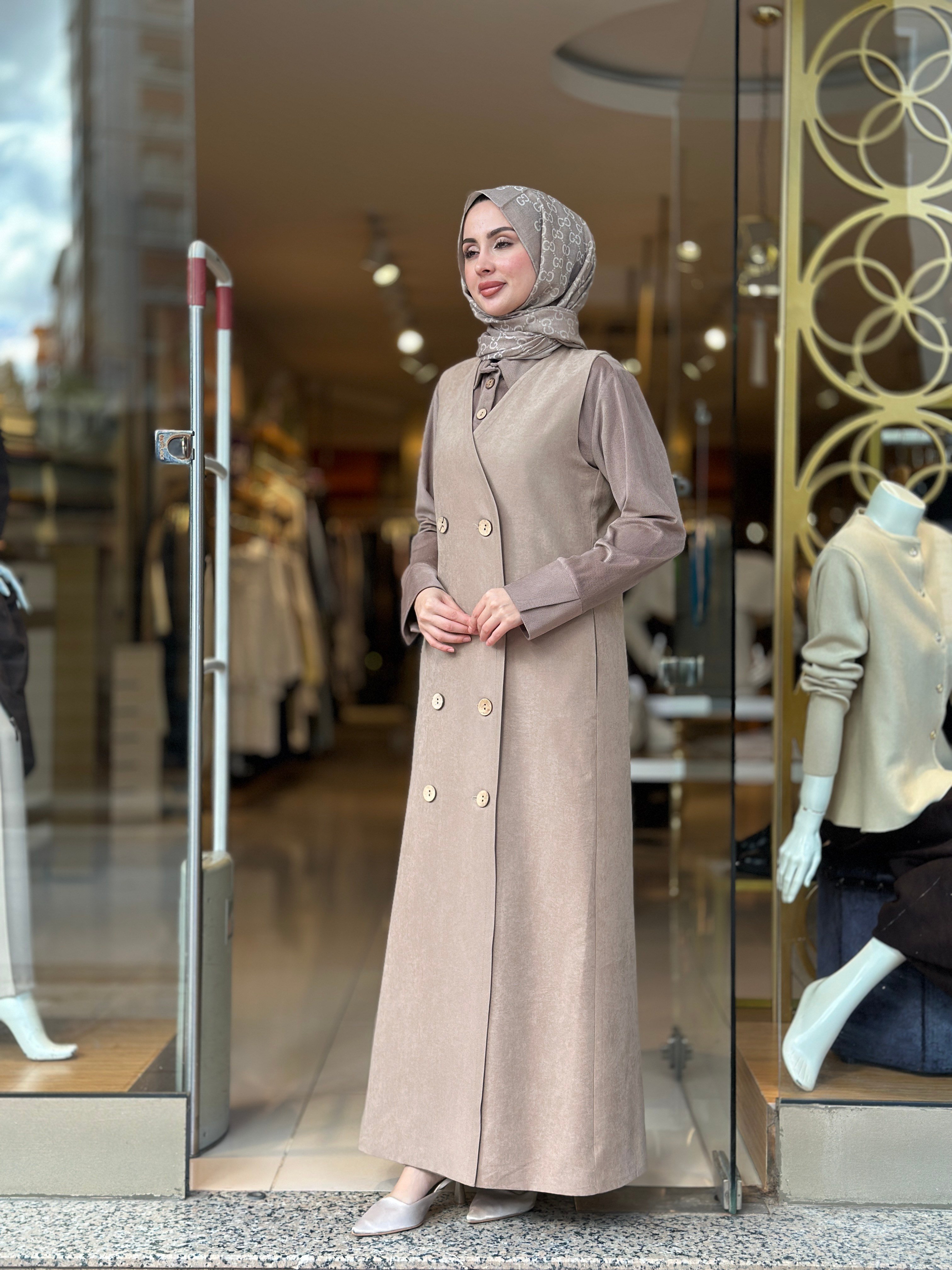 Vogue İkili Trençkot - Deve Tüyü