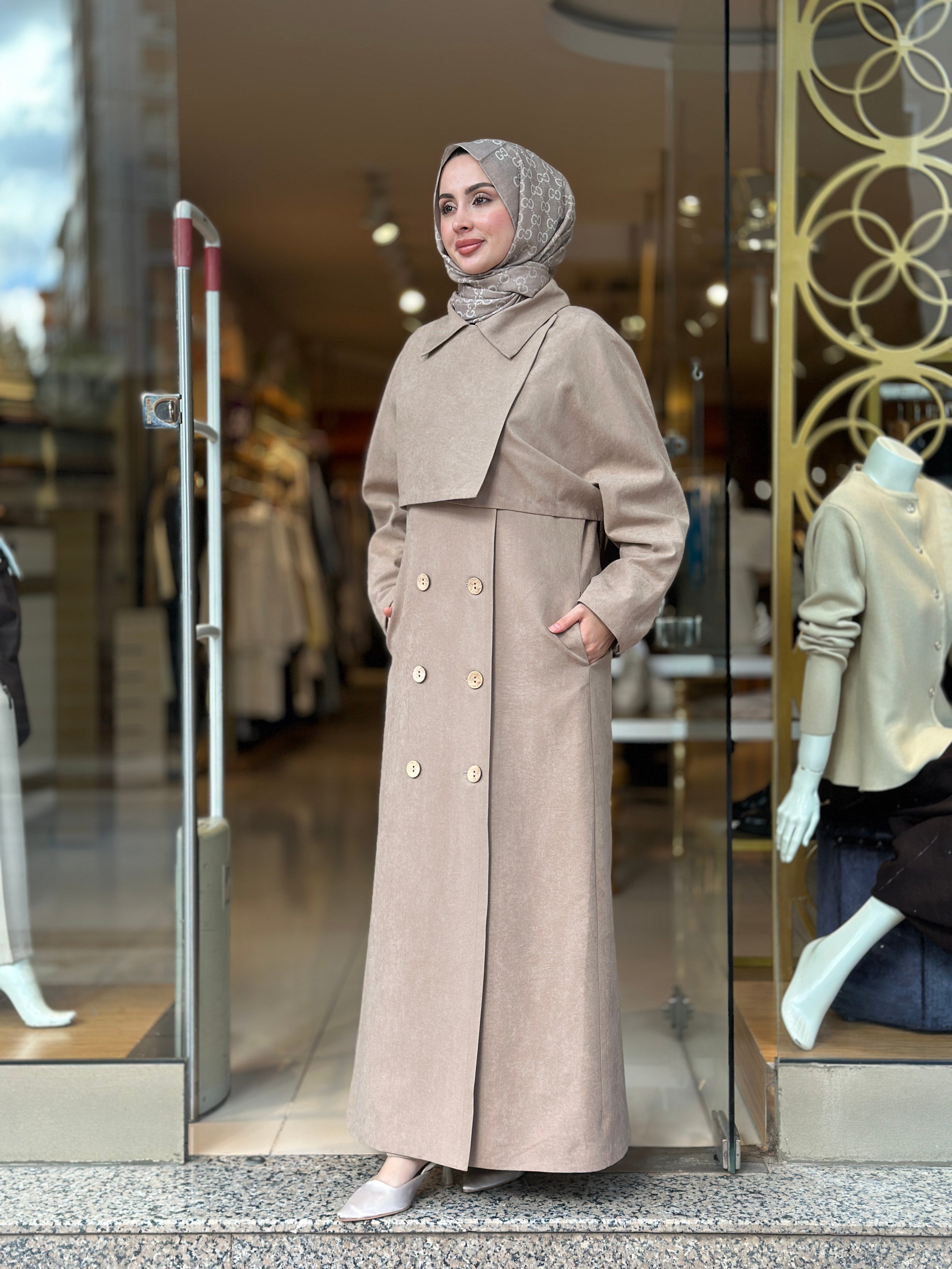 Vogue İkili Trençkot - Deve Tüyü
