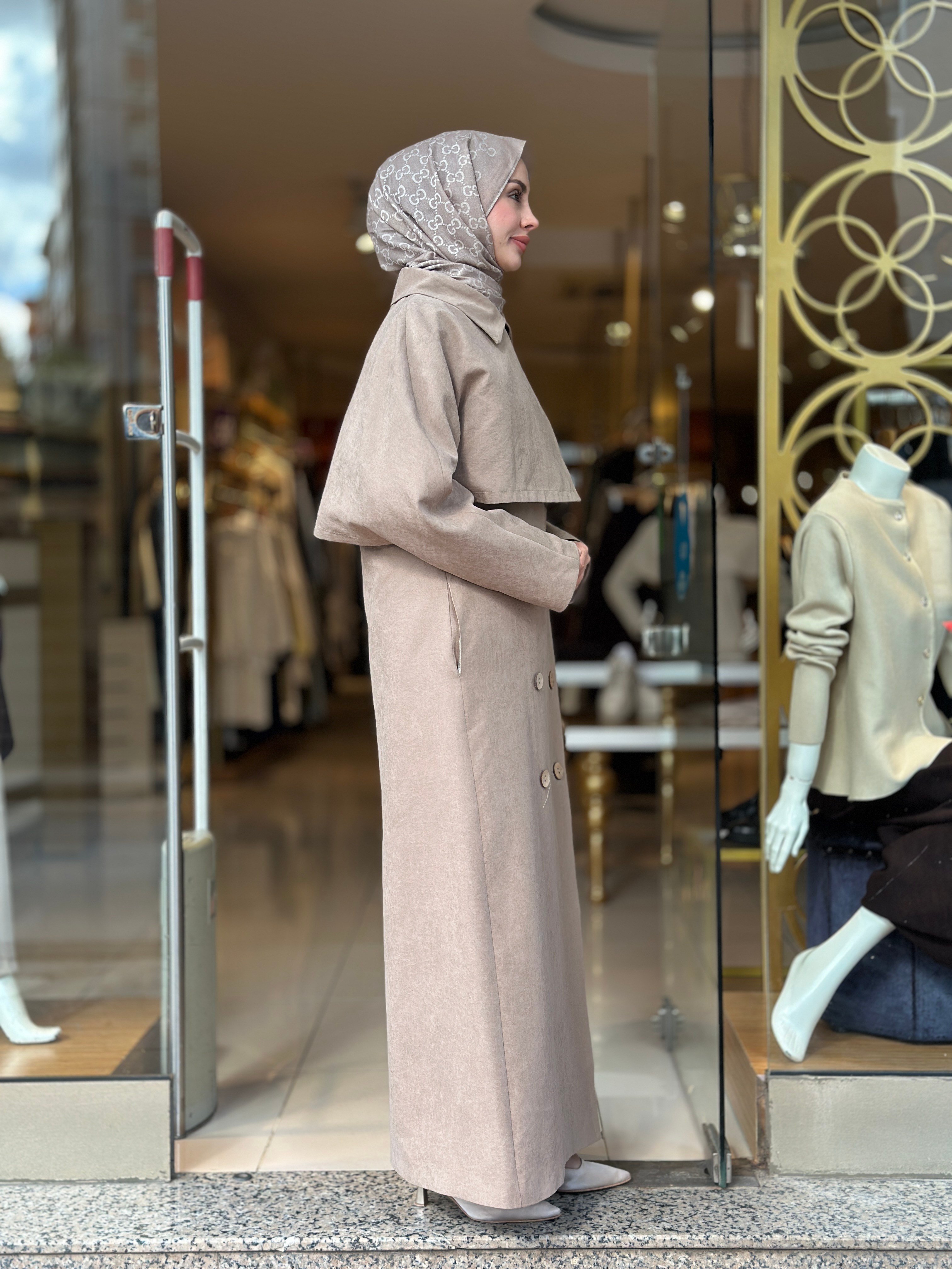 Vogue İkili Trençkot - Deve Tüyü