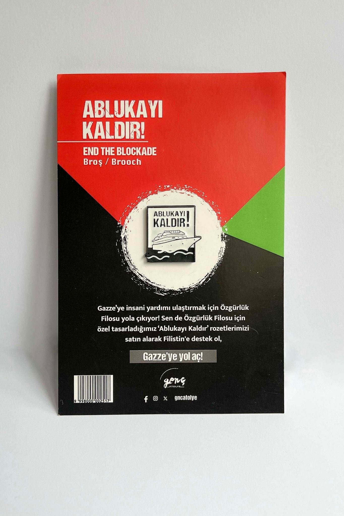 ABLUKAYI KALDIR ROZET/BROŞ