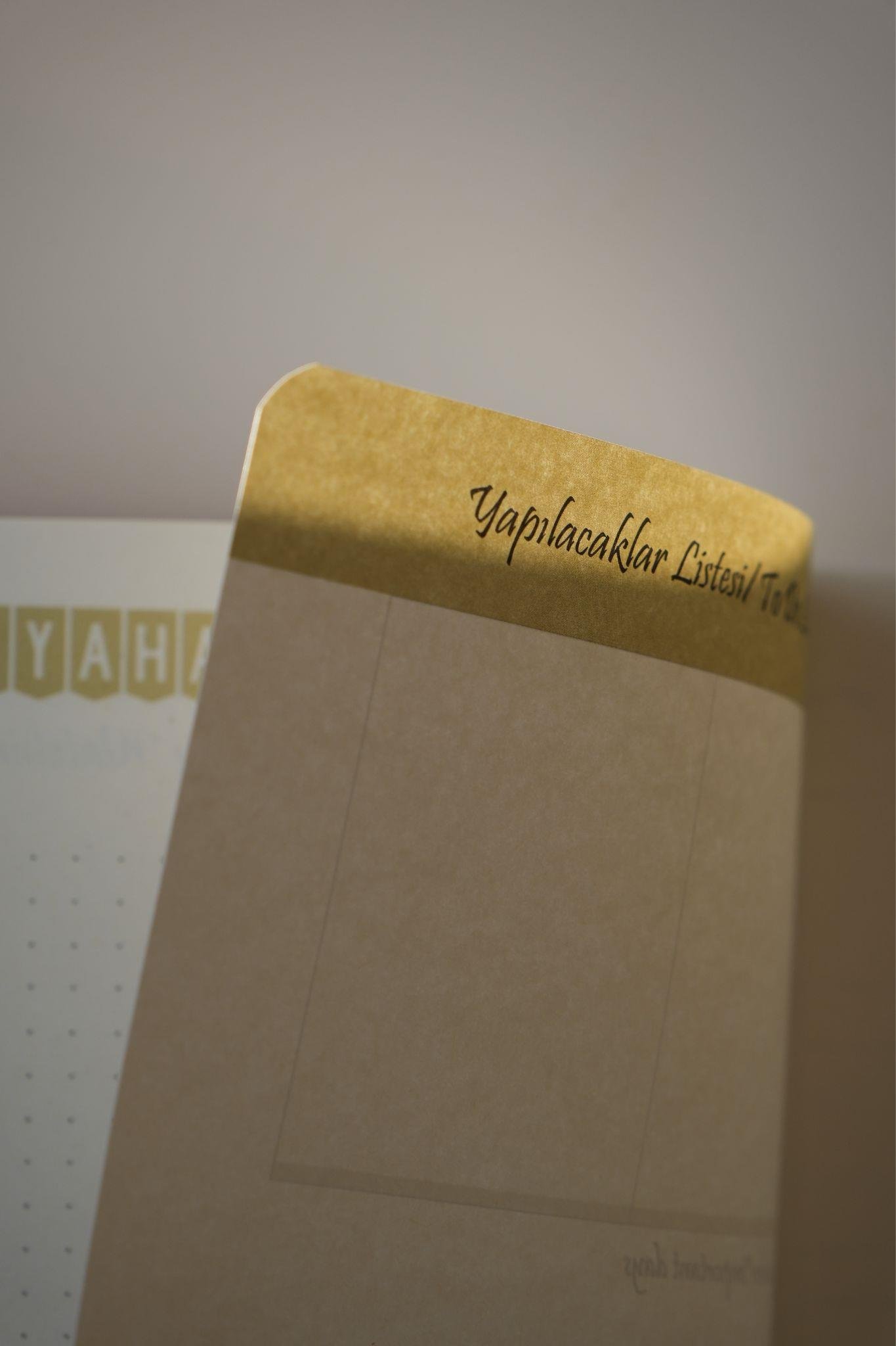 AYLIK PLANLAYICI-MONTHLY PLANNER / ANADOLU MAVİ