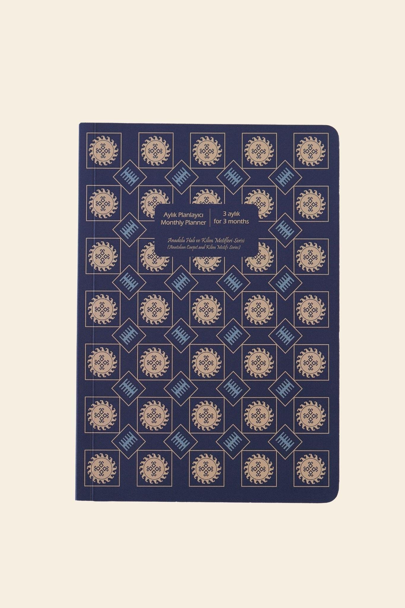 AYLIK PLANLAYICI-MONTHLY PLANNER / ANADOLU MAVİ