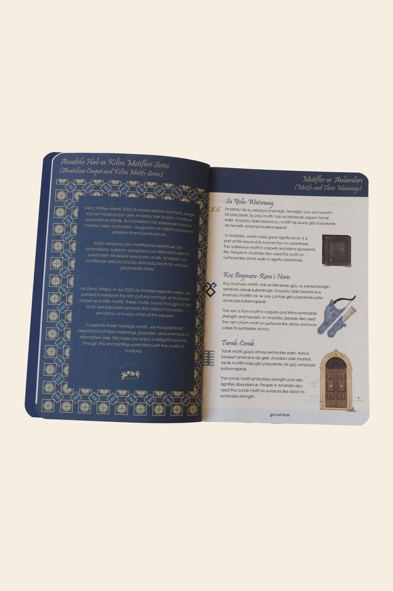 AYLIK PLANLAYICI-MONTHLY PLANNER / ANADOLU MAVİ