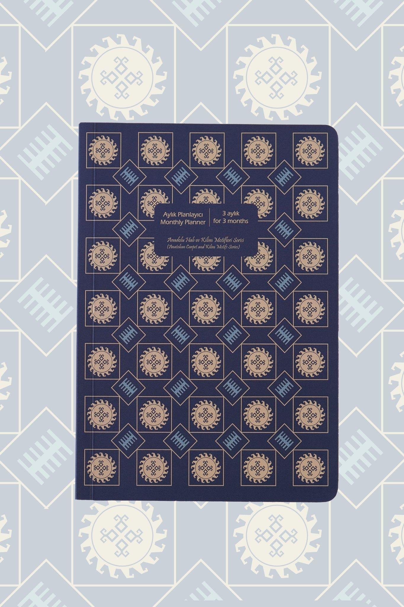 AYLIK PLANLAYICI-MONTHLY PLANNER / ANADOLU MAVİ