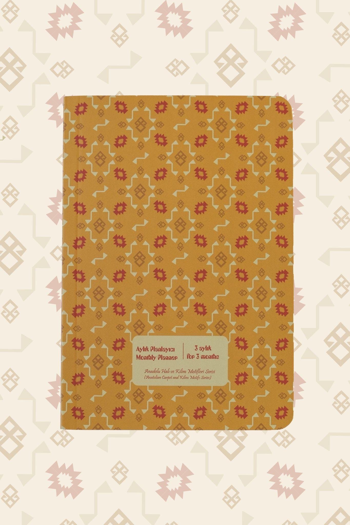 AYLIK PLANLAYICI-MONTHLY PLANNER / ANADOLU SARI