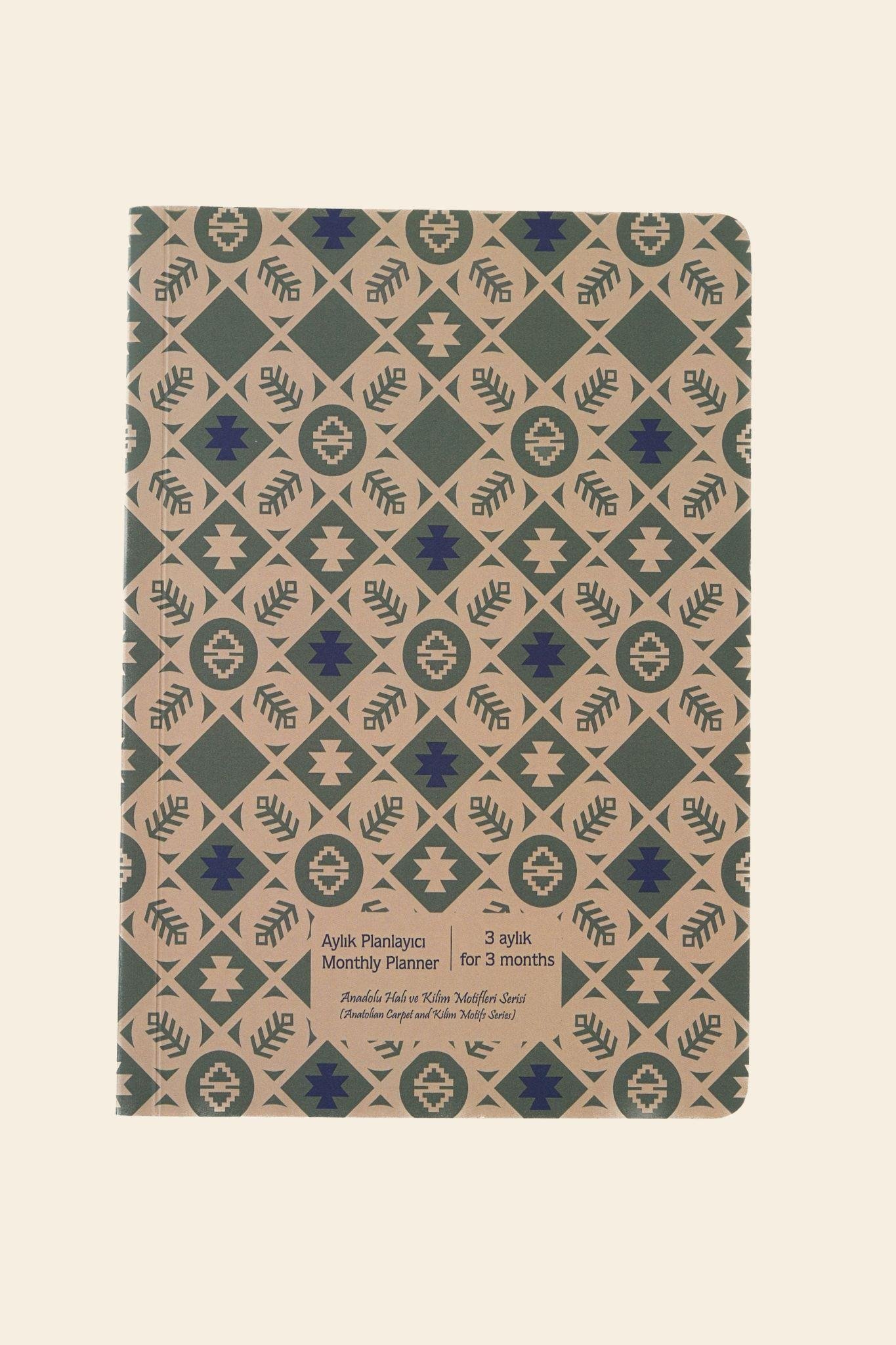 AYLIK PLANLAYICI-MONTHLY PLANNER / ANADOLU YEŞİL