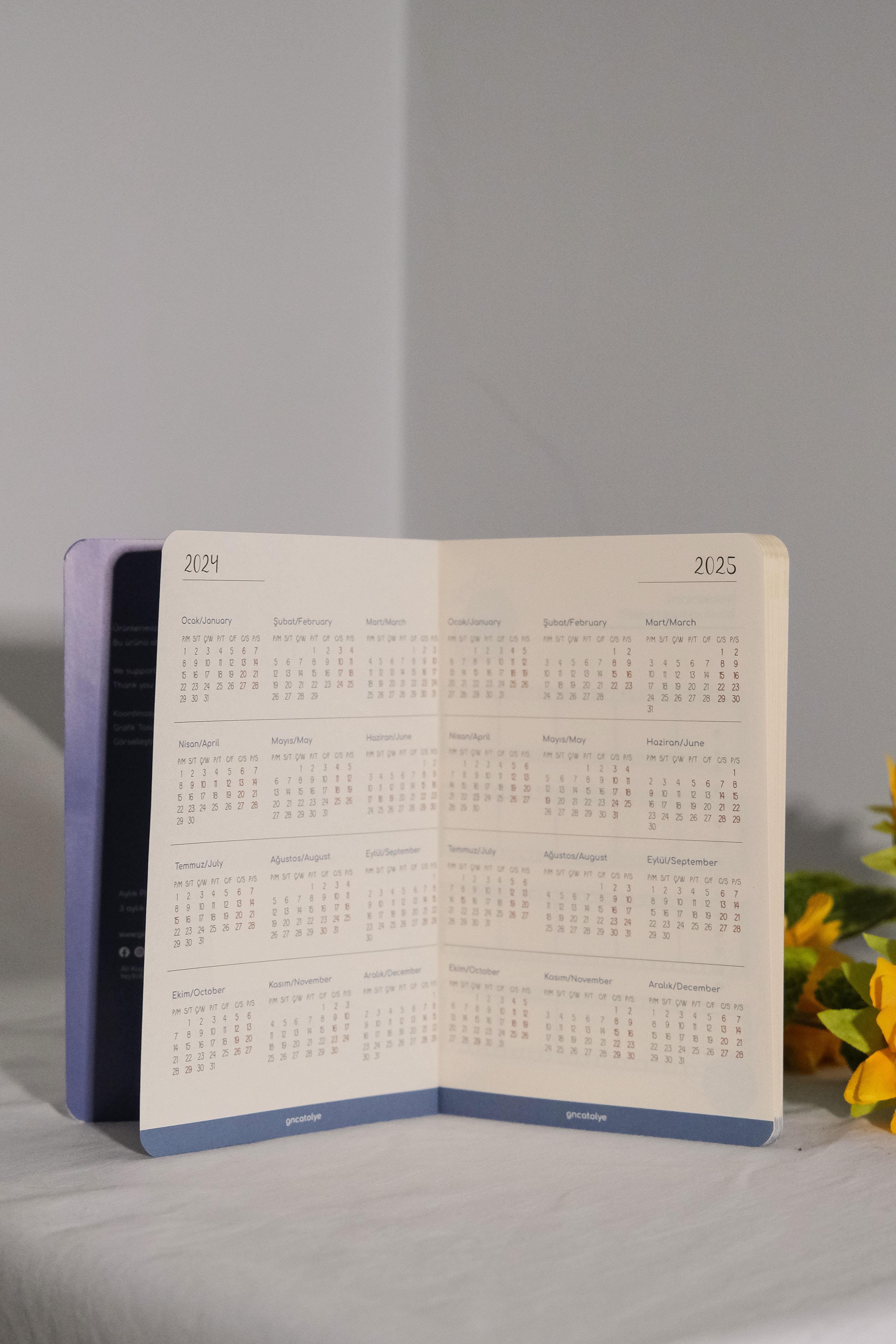 AYLIK PLANLAYICI-MONTHLY PLANNER-BOSNA