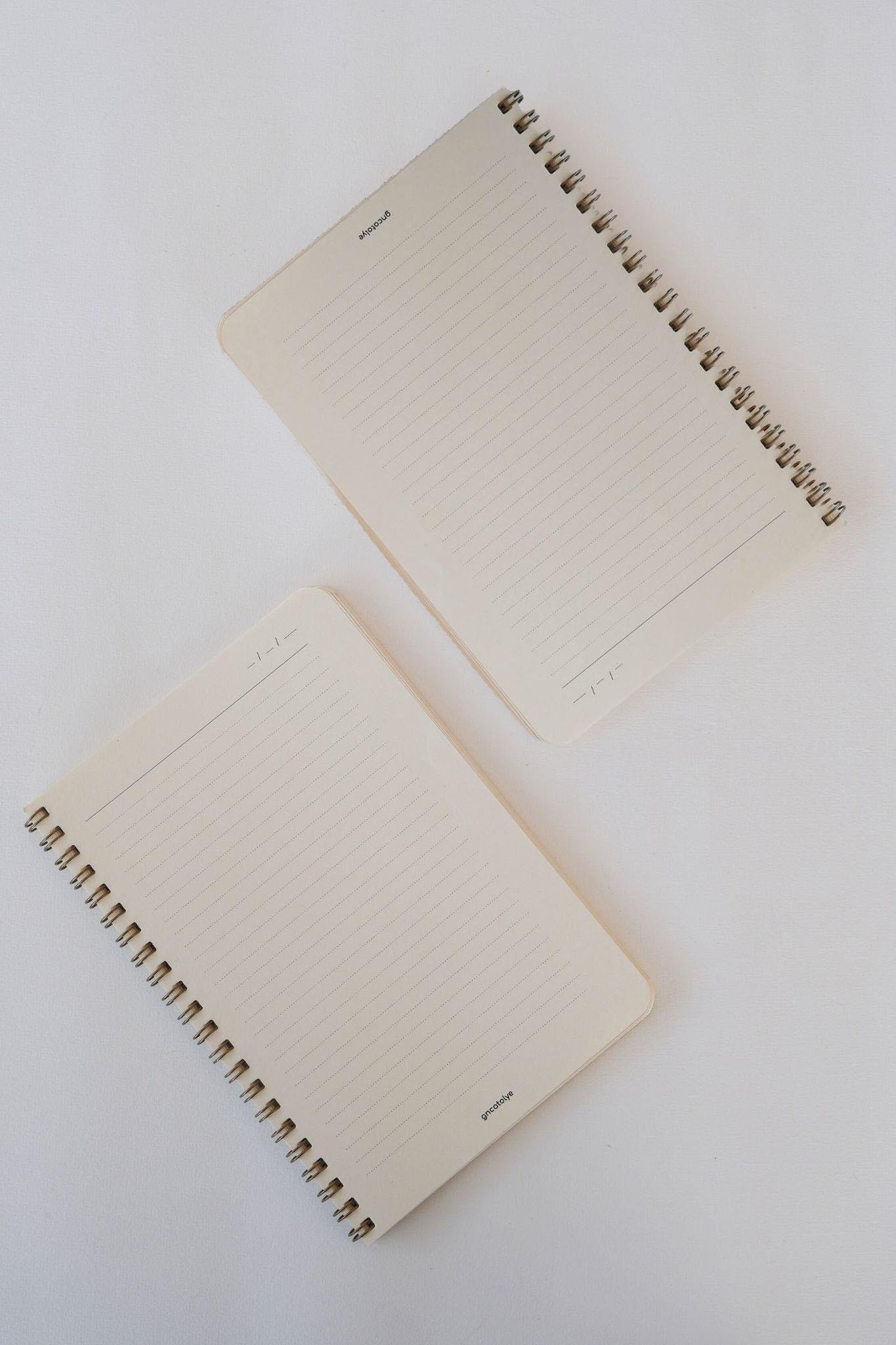 ÇİÇEK SPİRALLİ DEFTER