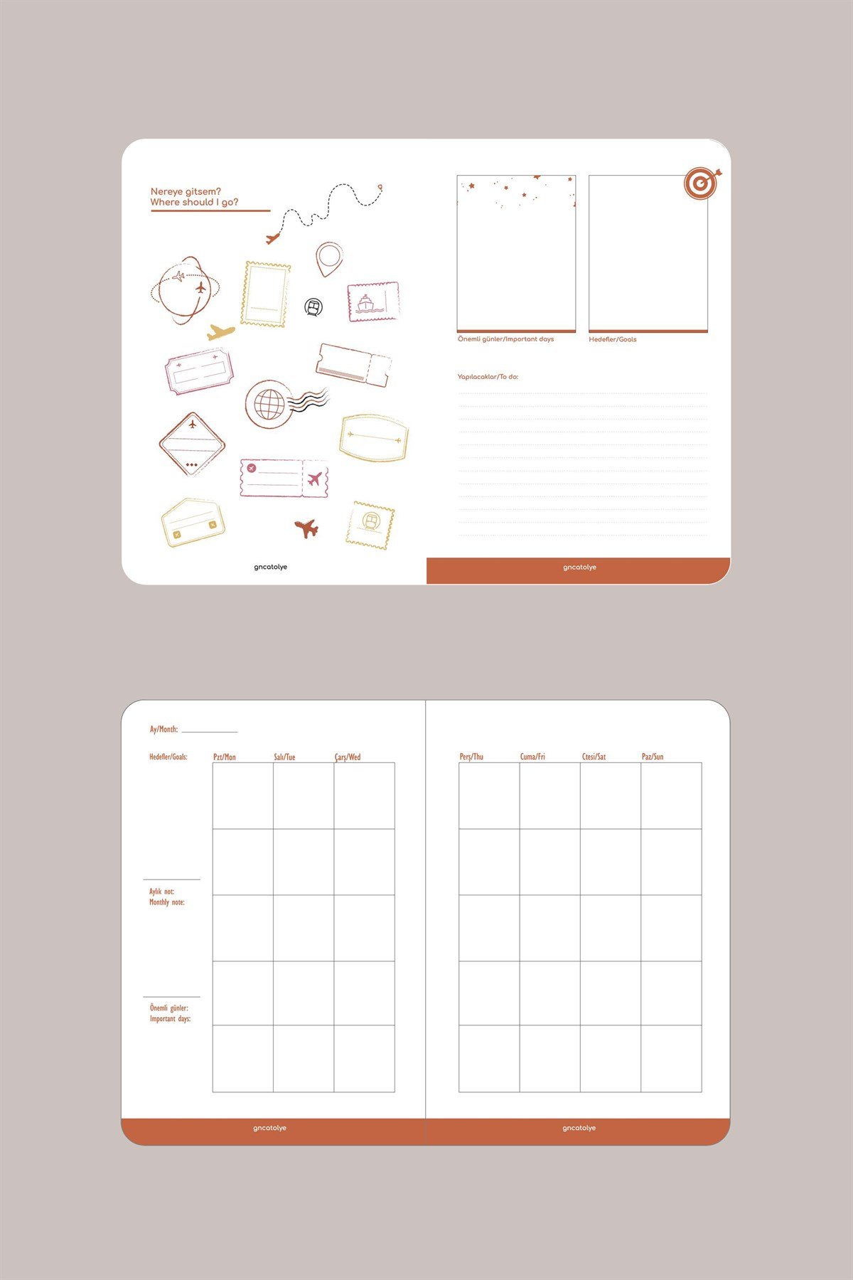 ÇÖL-AJANDA MODELİ