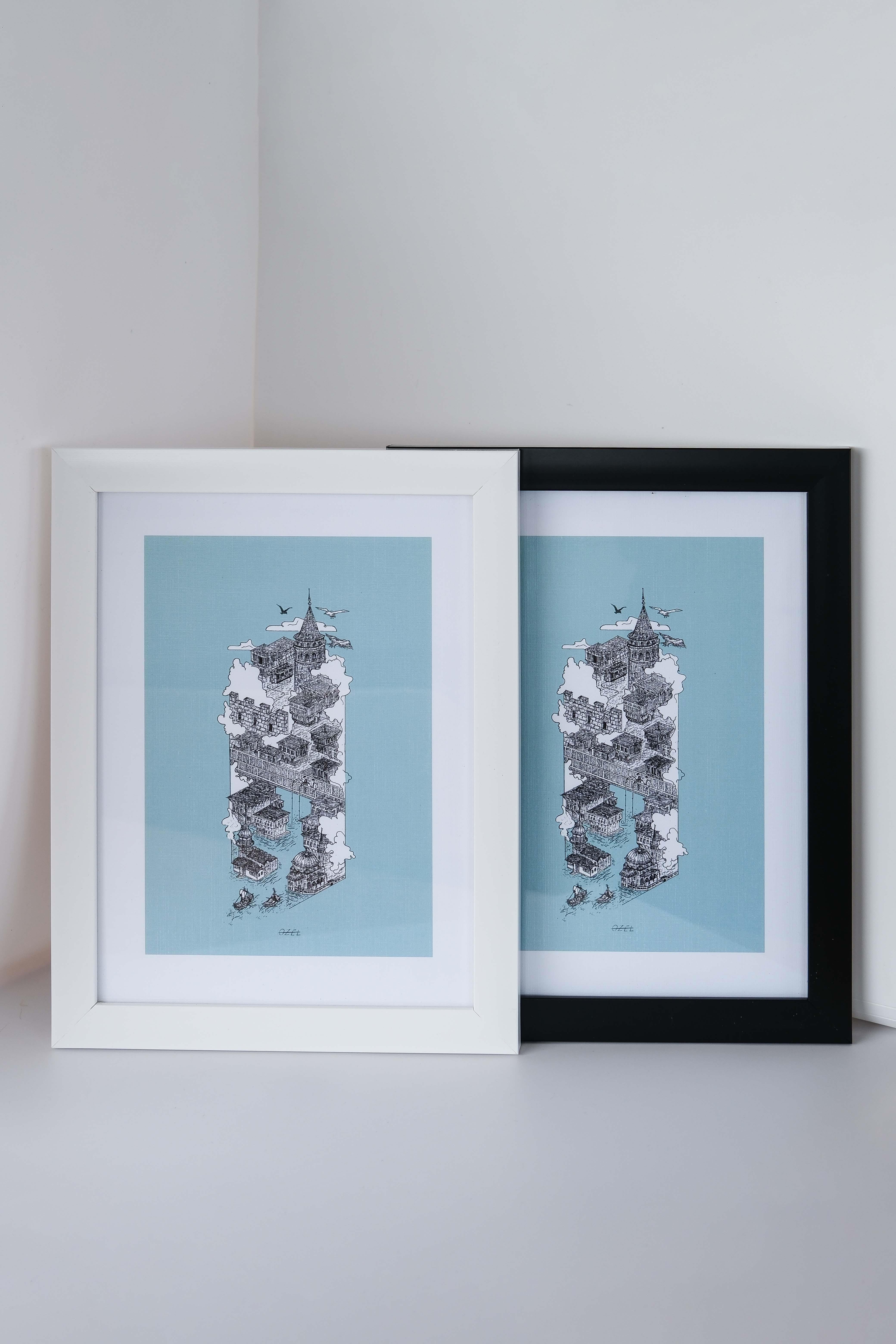 DEVR-İ DAİM TABLO-BEYAZ