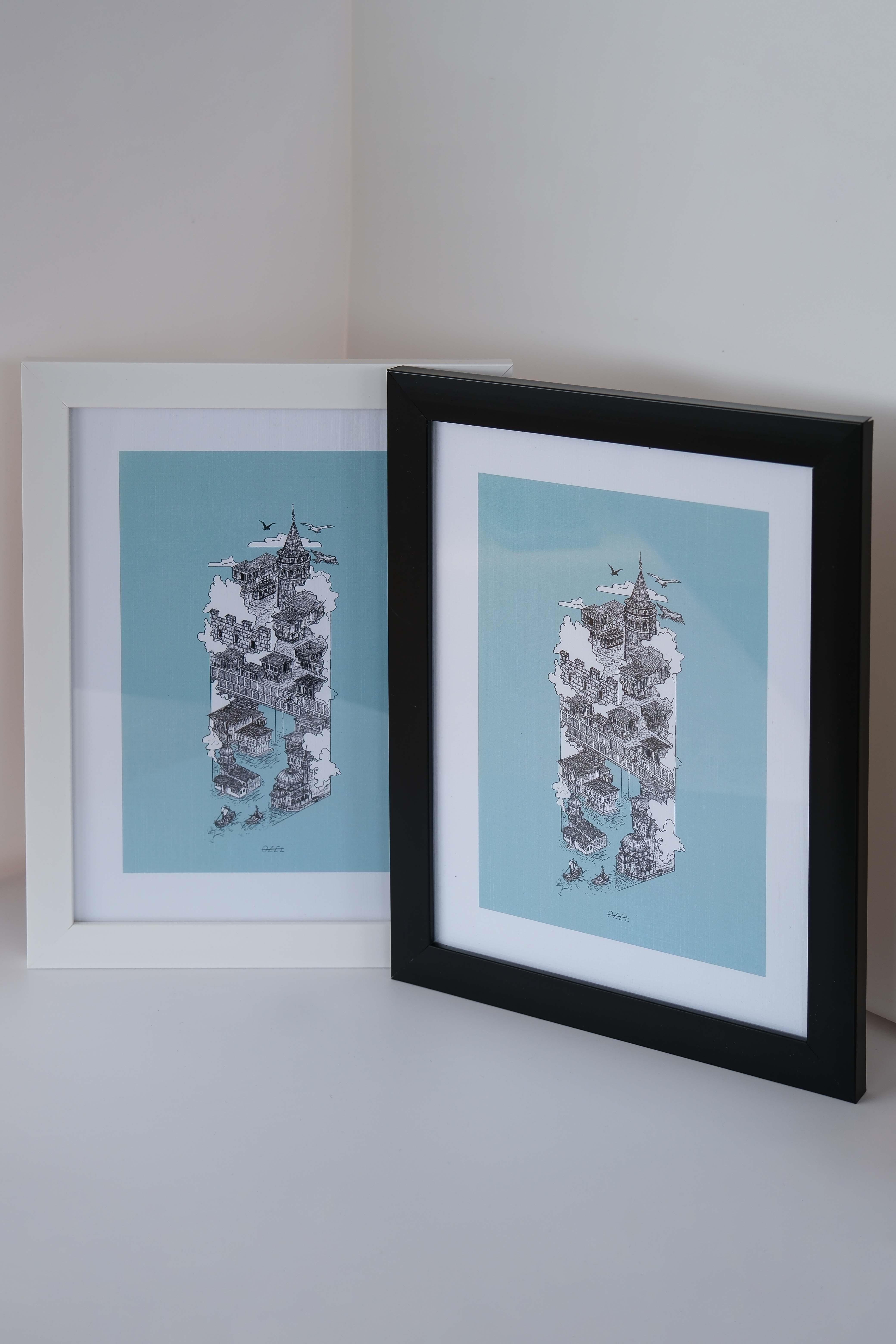 DEVR-İ DAİM TABLO-BEYAZ