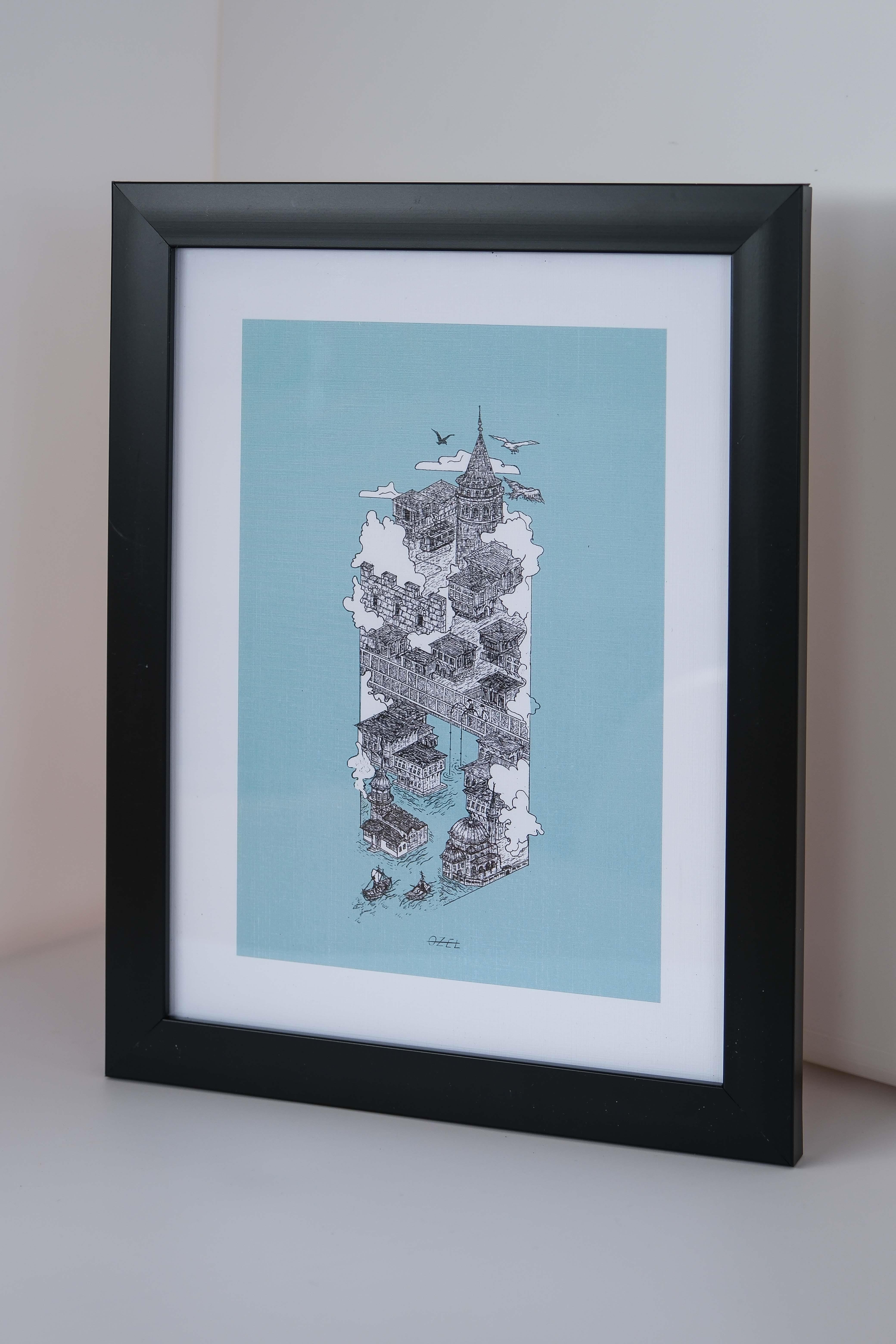 DEVR-İ DAİM TABLO-SİYAH