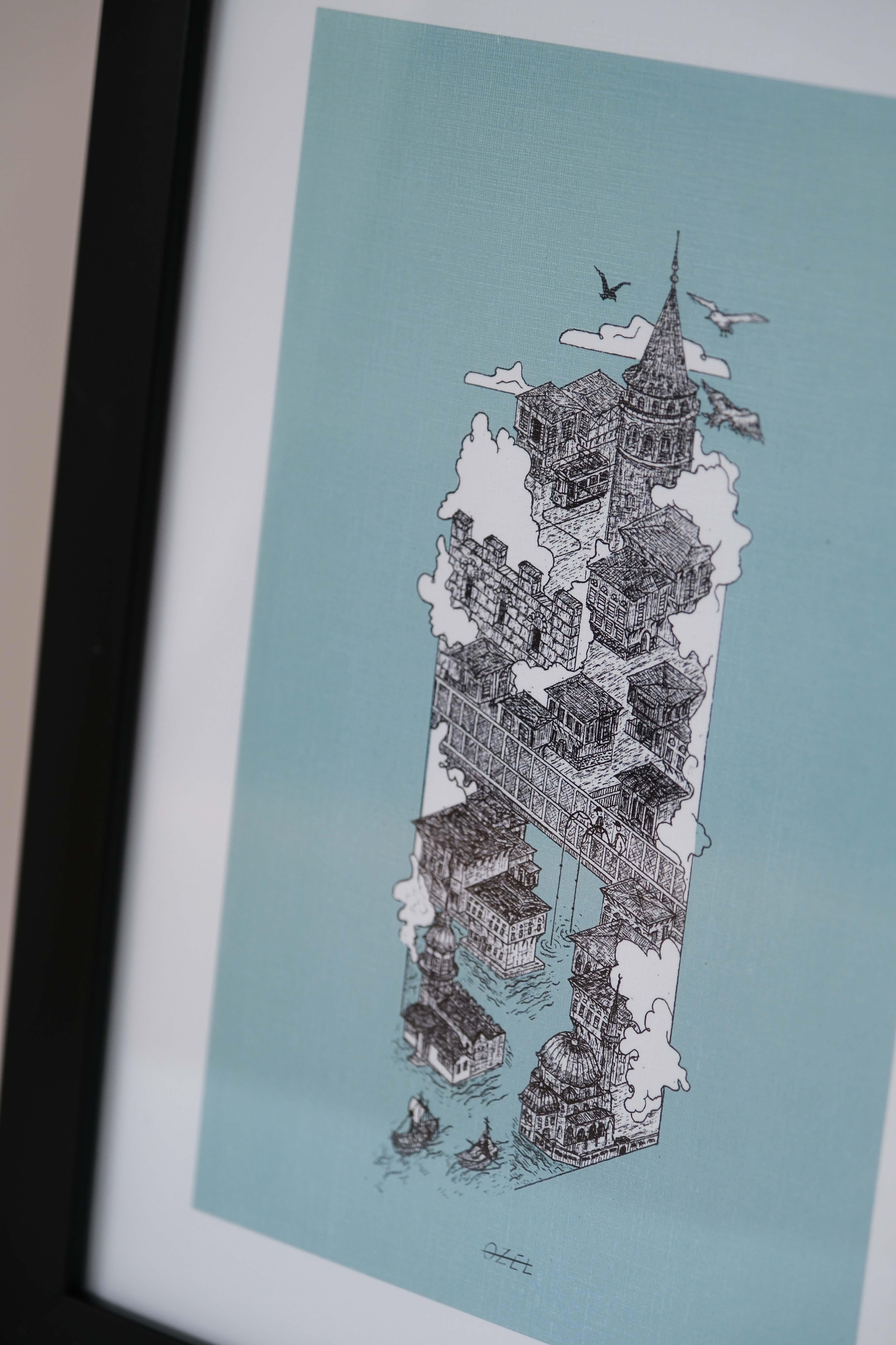 DEVR-İ DAİM TABLO-SİYAH