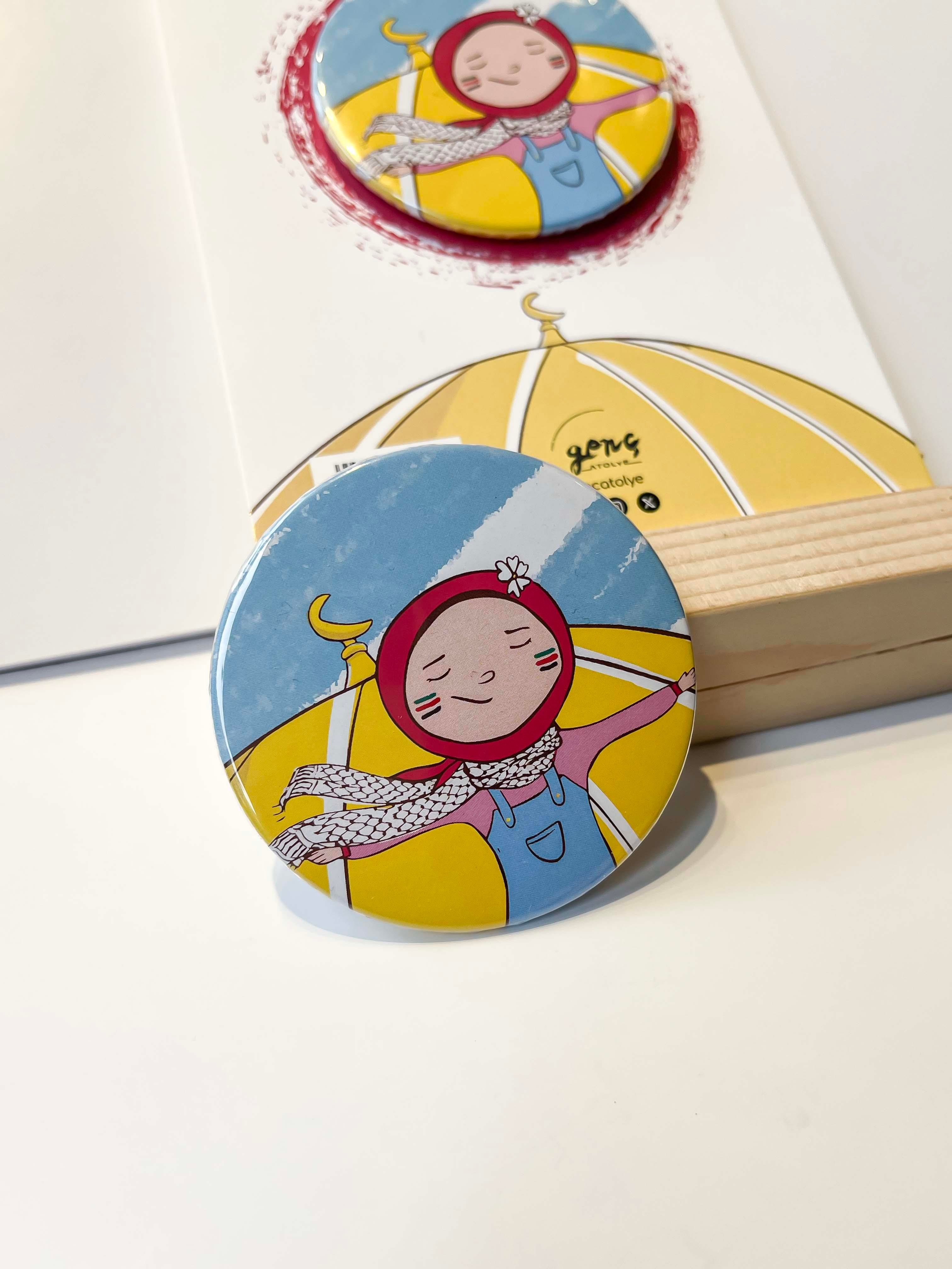 FİLİSTİN ROZET KIZ ÇOCUK