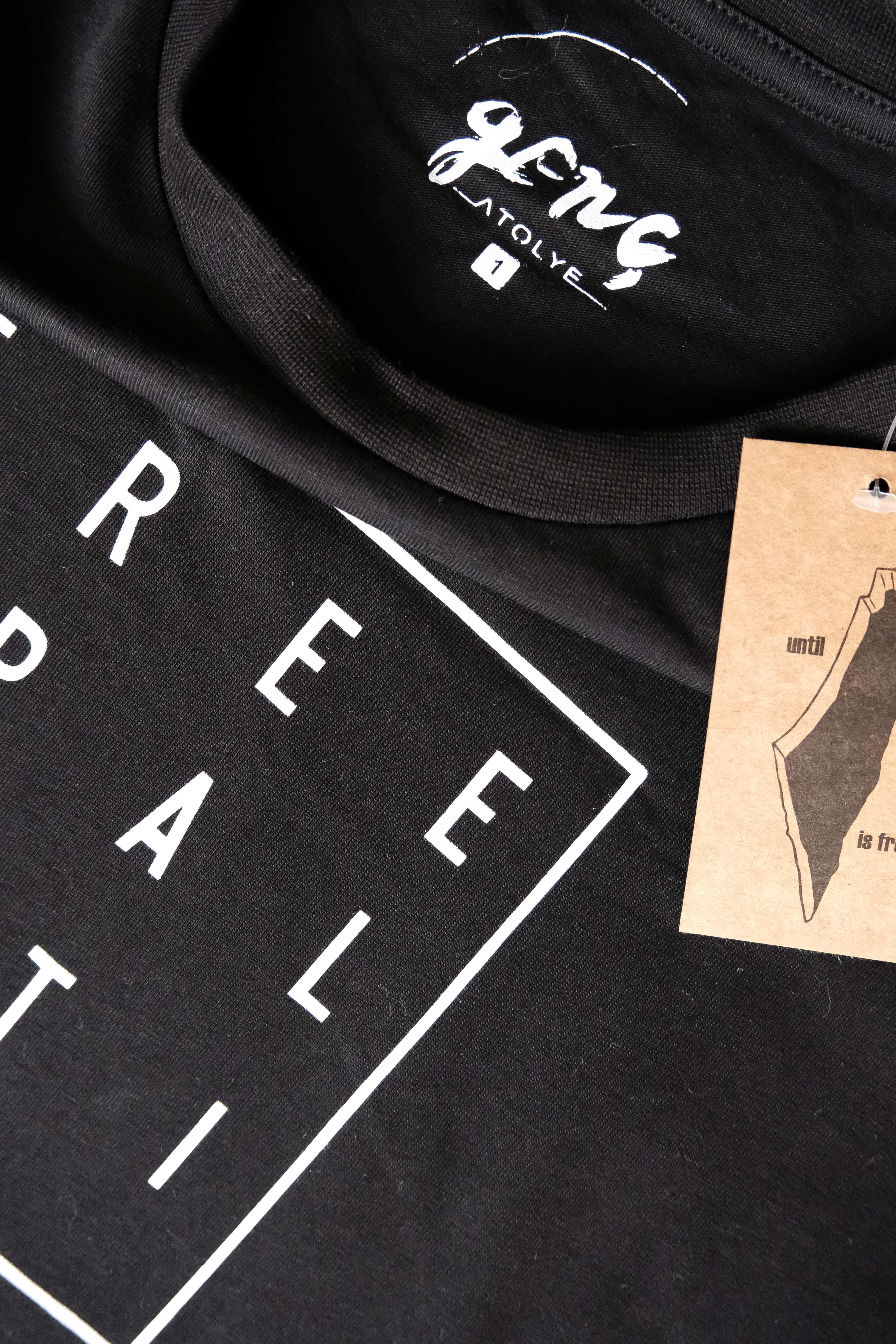 FREE PALESTINE TİŞÖRT 1 BEDEN