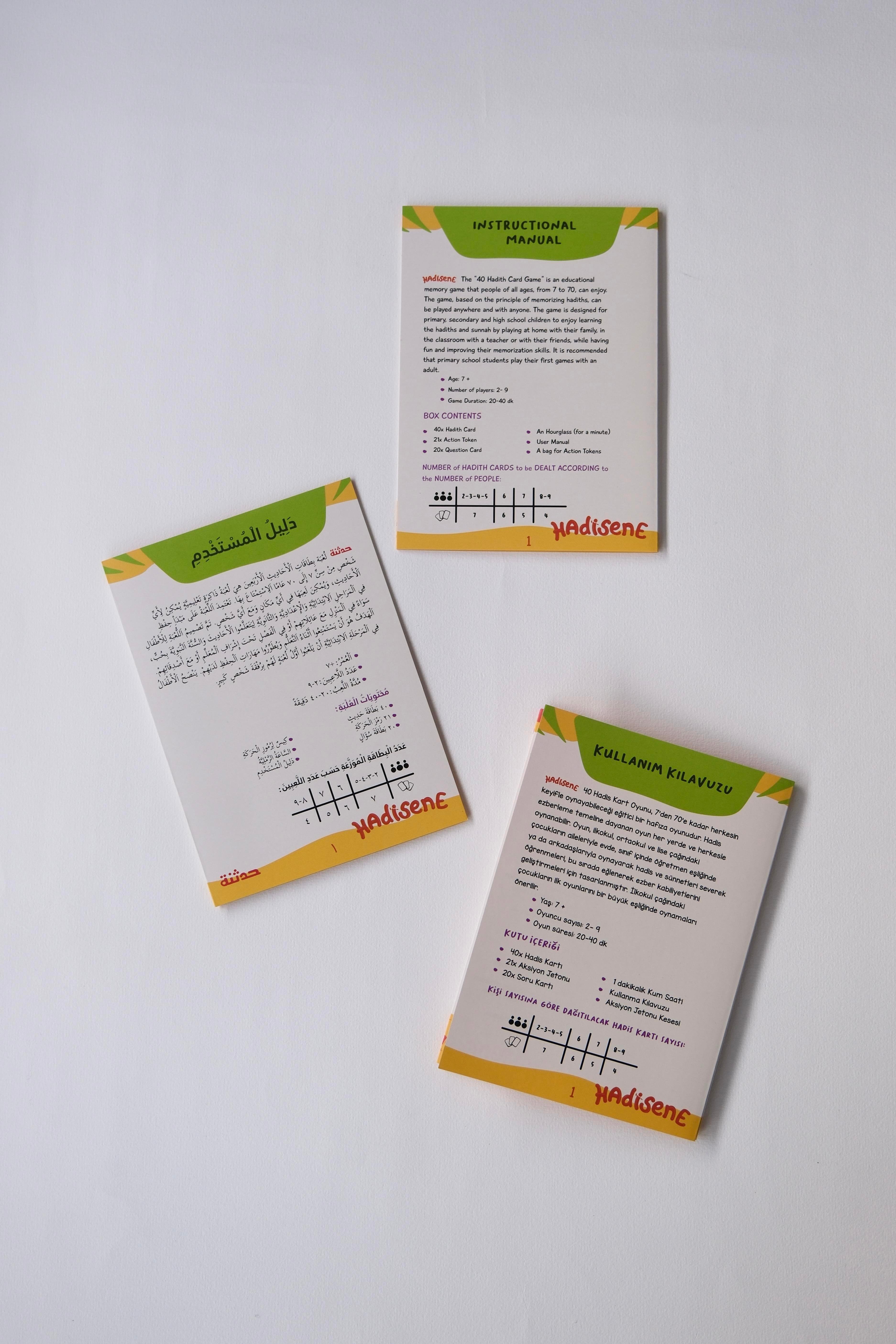 HADİSENE 40 HADİS OYUNU