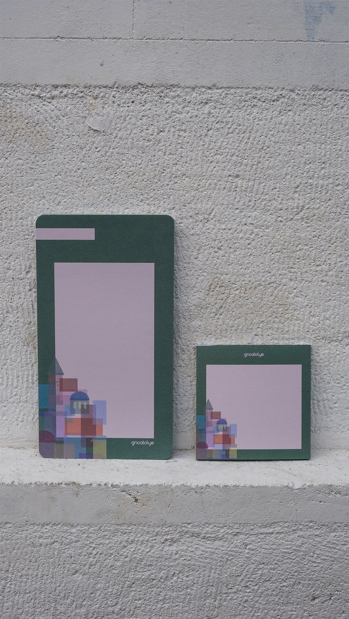 KATMANLI ŞEHİR MİNİ NOTLUK