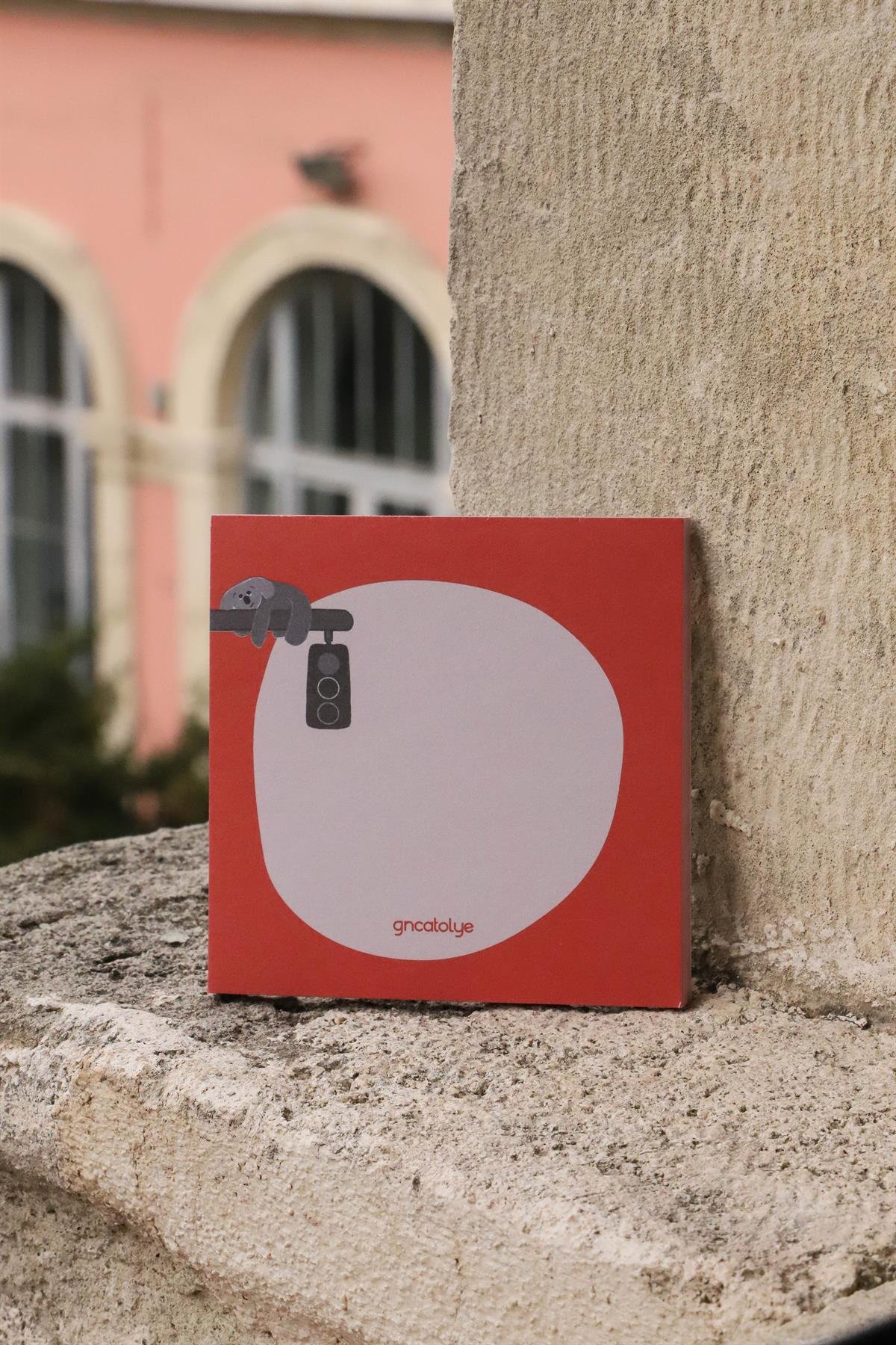 KIRMIZI IŞIK MİNİ NOTLUK