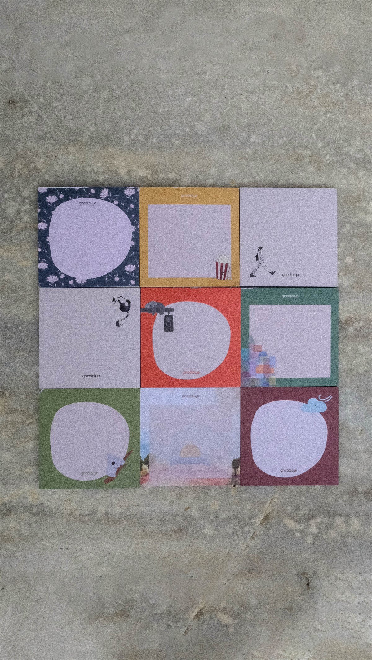 KIRMIZI IŞIK MİNİ NOTLUK