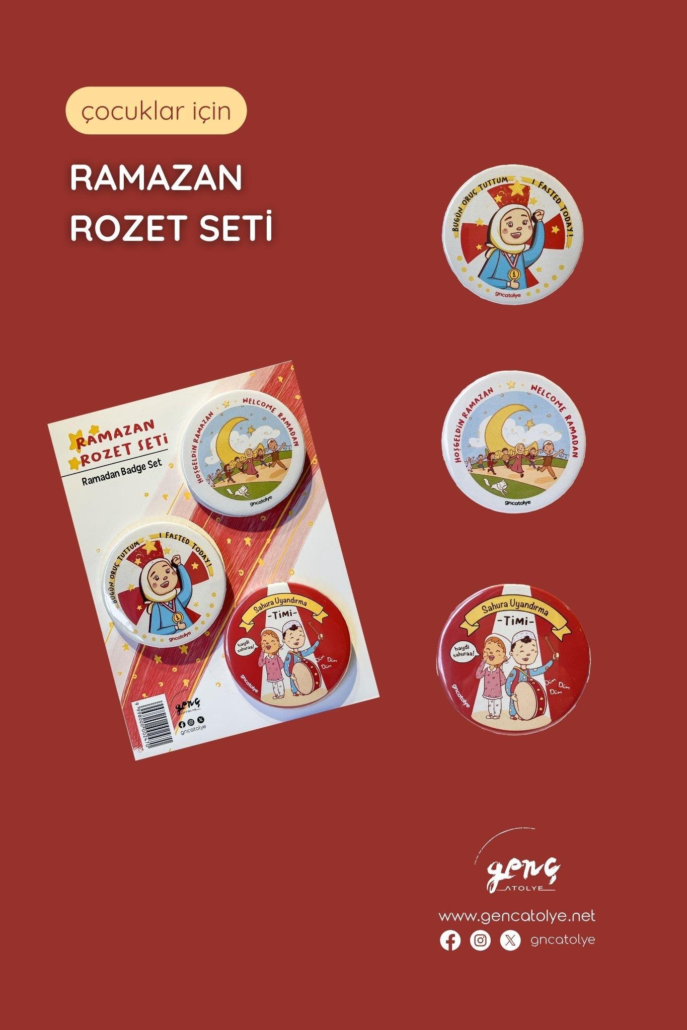 RAMAZAN ROZET SETİ KIZ