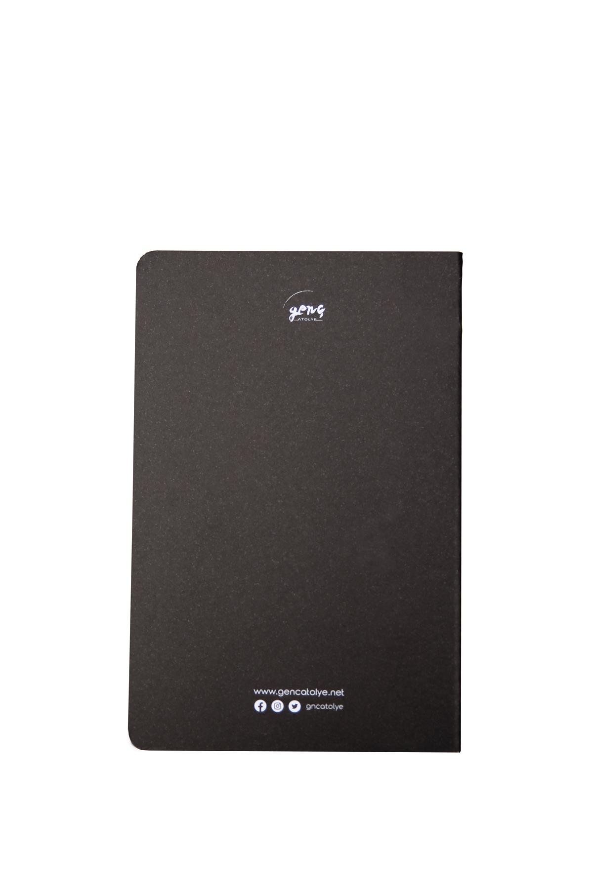 SİYAH MİNİ DEFTER İKİLİ SET