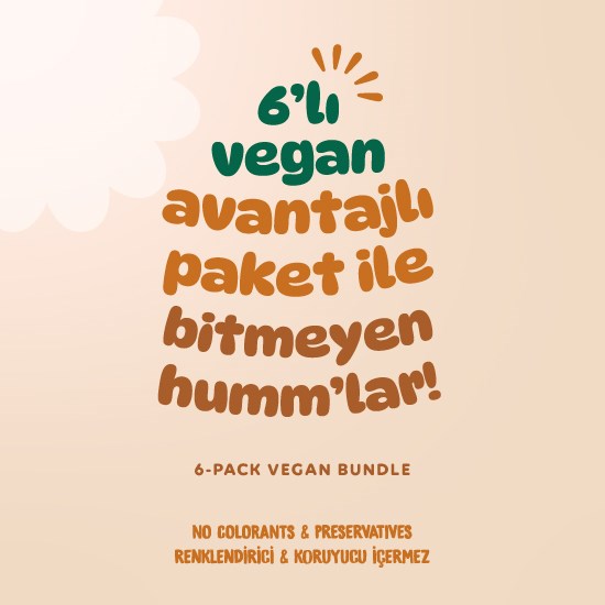 Organik Çubuk Kraker Atıştırmalık Paketi - 6 Adet (2 Çeşit)