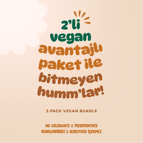 Organik Çubuk Kraker Atıştırmalık Paketi - 2 Adet (2 Çeşit)