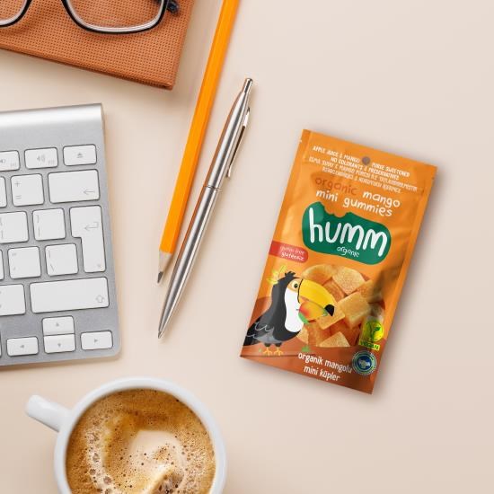 Organic Gluten-Free Vegan Mango Mini Cubes – 30g