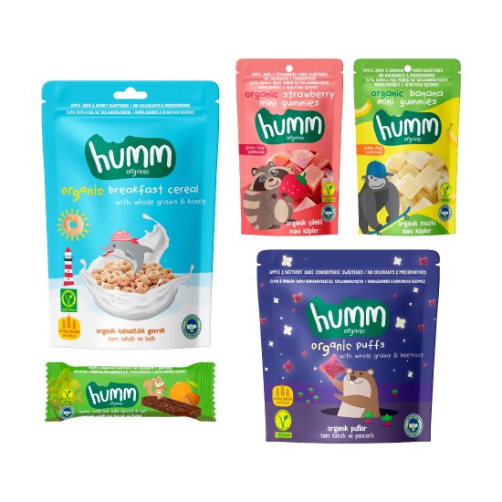Organic Breakfast & Snack Pack - 5 Pieces (5 Varieties)