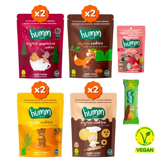 Organic Sweet Snack Pack - 10 Pieces (6 Varieties)