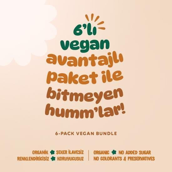 Organik Vegan Çilekli ve Portakallı Kurabiye Atıştırmalık Paketi Parmak Kukla Hediyeli - 6 adet (2 çeşit)