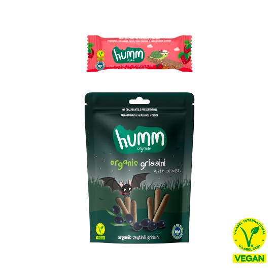 Organik Vegan Grissini & Yulaf Bar Atıştırmalık Paketi - 2 adet (2 çeşit)