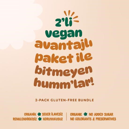 Organik Vegan Grissini & Yulaf Bar Atıştırmalık Paketi - 2 adet (2 çeşit)